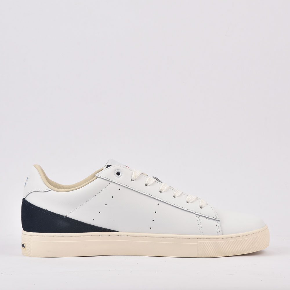 LA MARTINA SCARPA UOMO CALF - TAPE BIANCO - ROSSO  