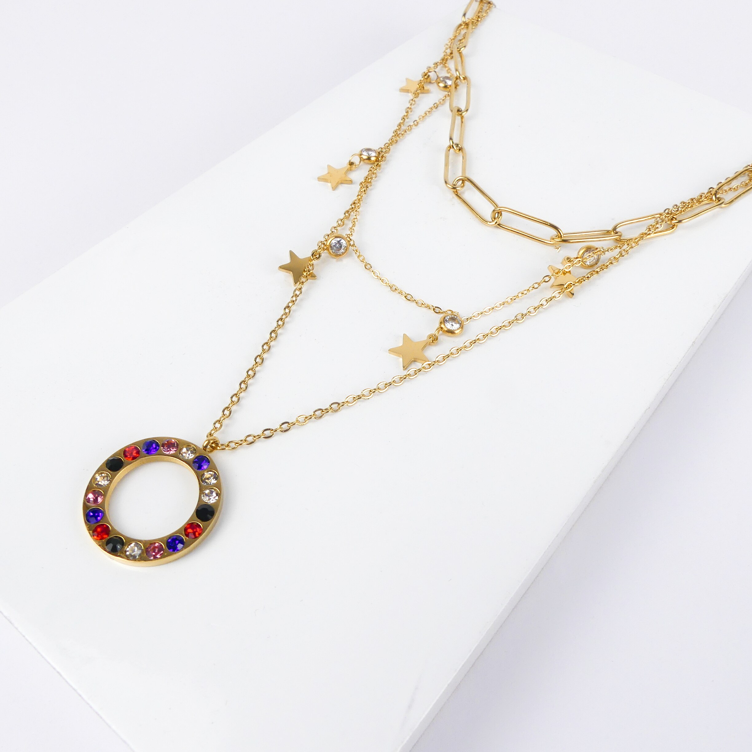 Collier Double Chaine N°58