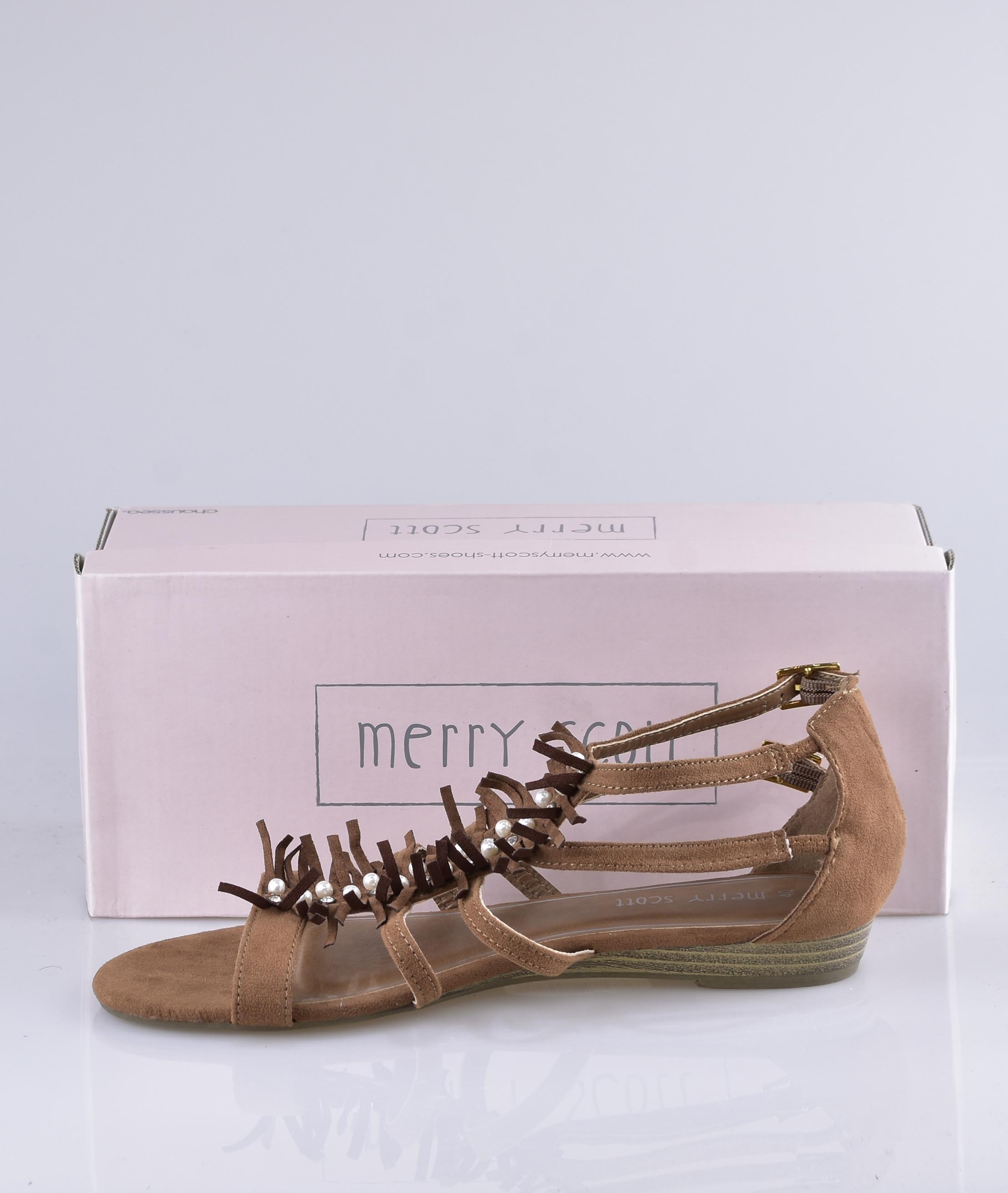Sandale femme Merry Scott marron 81510230s