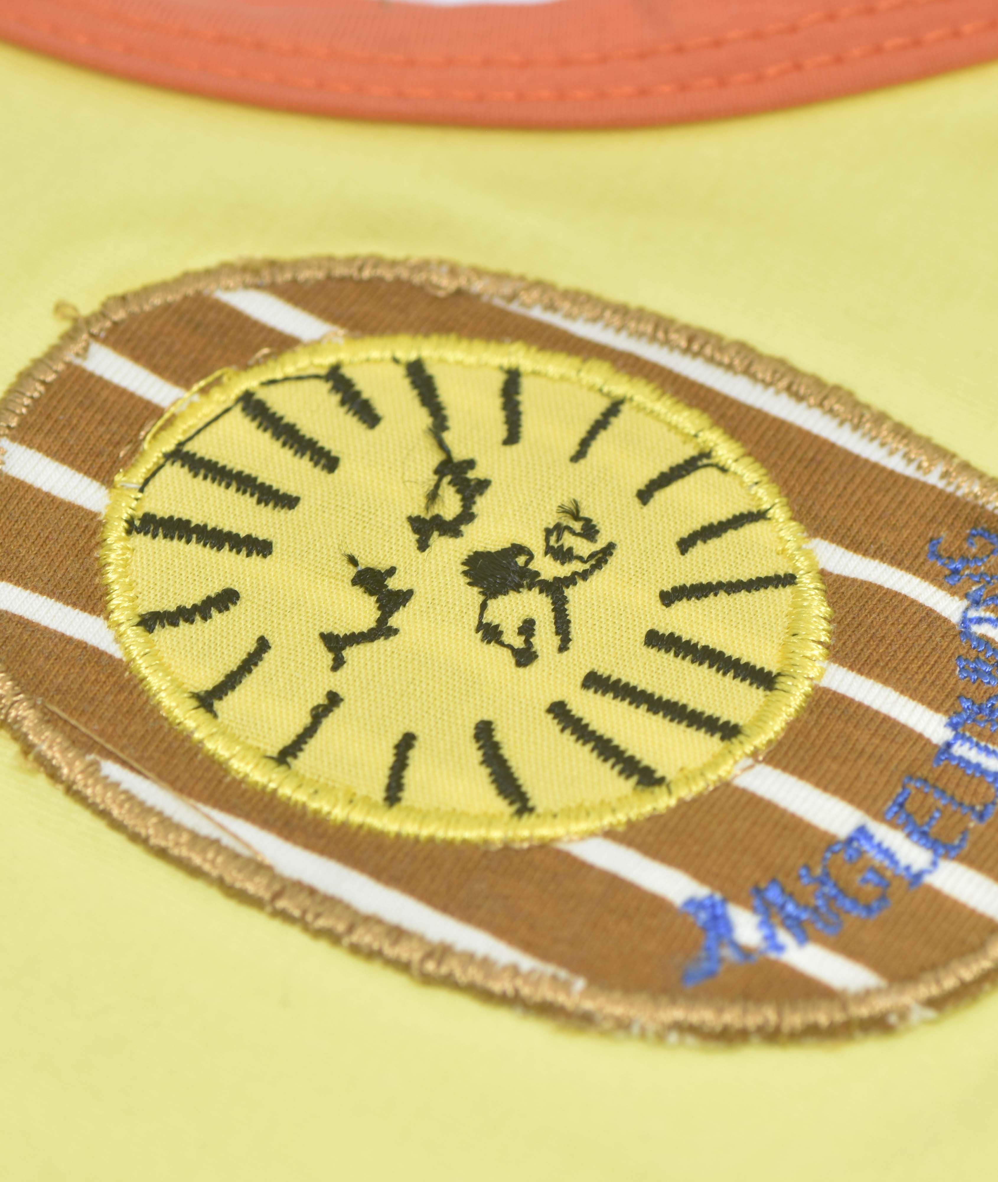 ENSEMBLE GARCON debardeur JAUN ET SHORT MARRON 