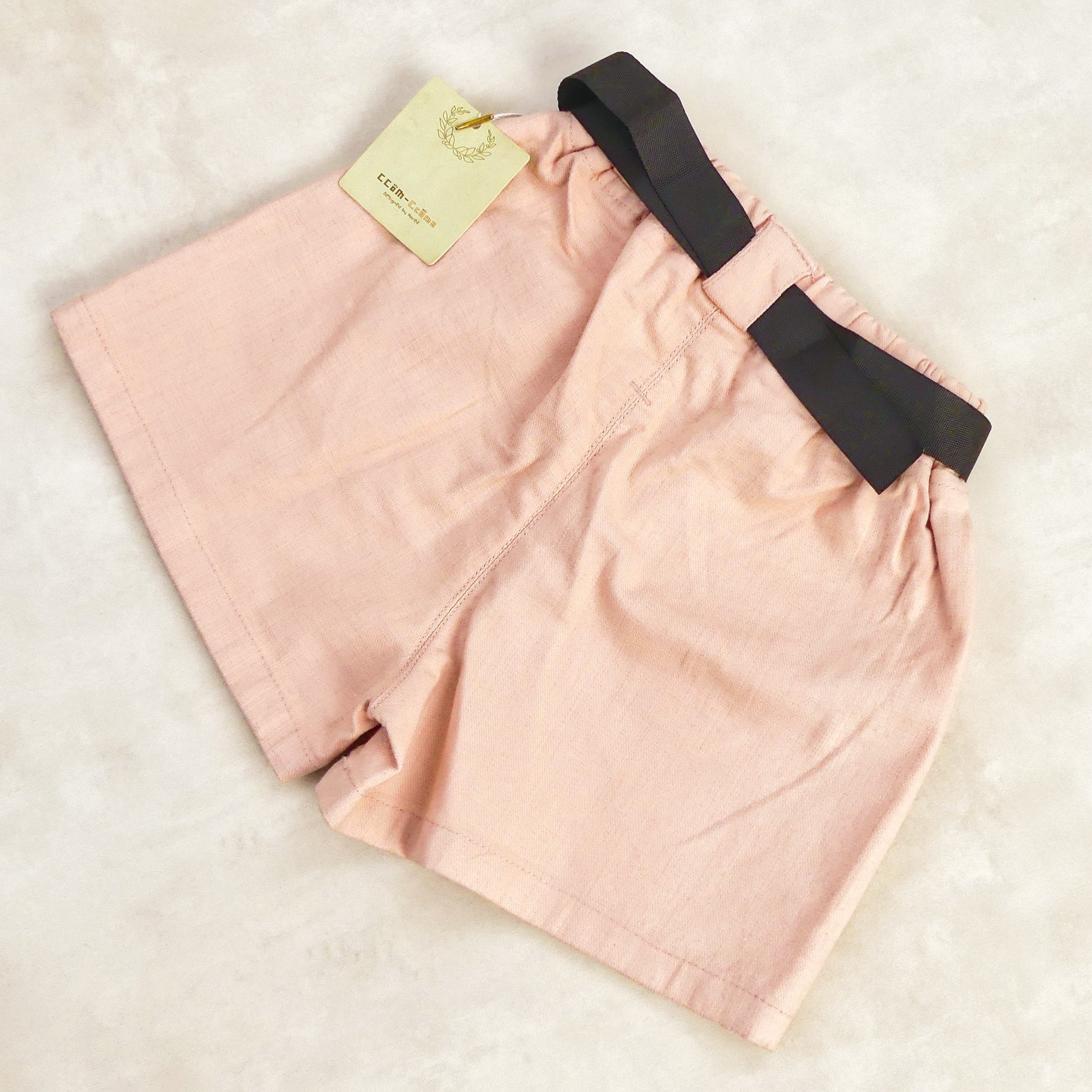 SHORT POUR FILLE SAUMON 