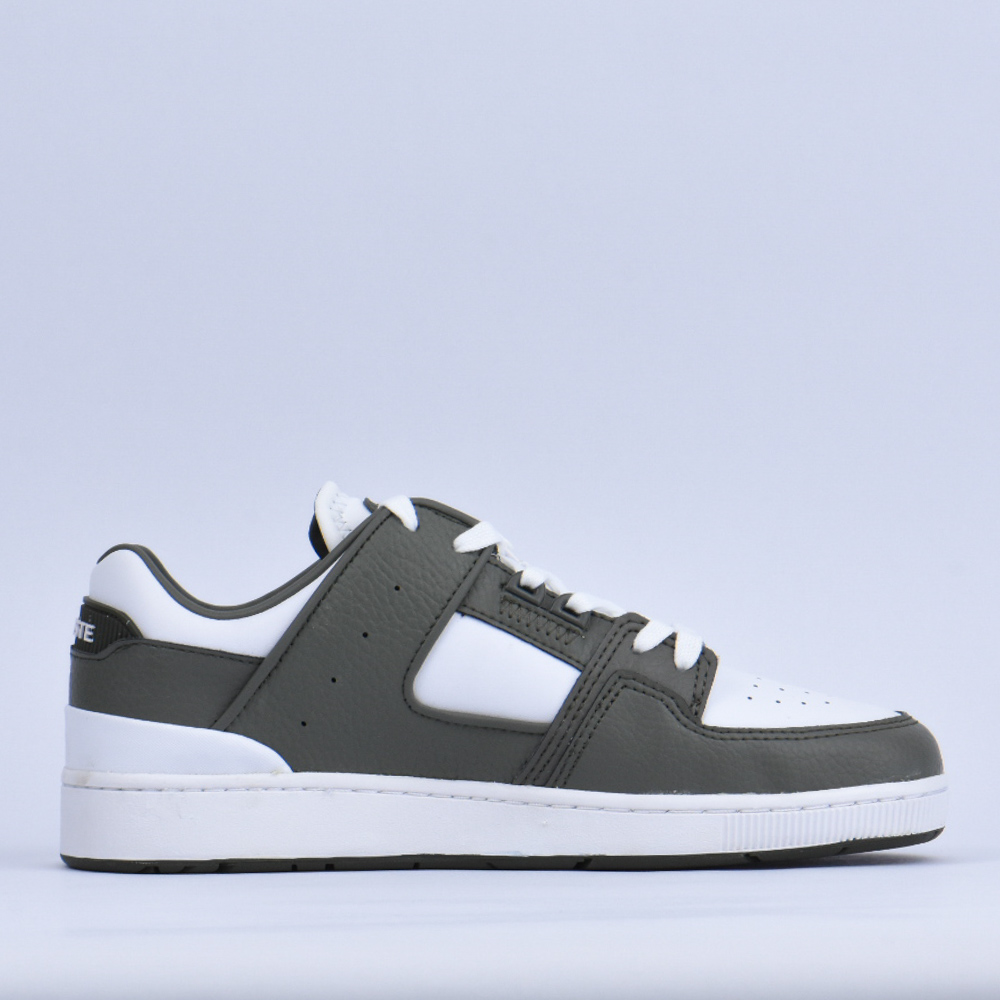 LACOSTE COURT CAGE WHT/KHK