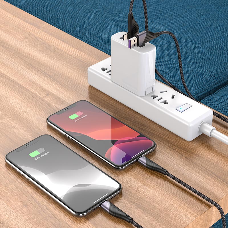 Câble 2-en-1 USB  Type-C vers Lightning U95 Freeway PD