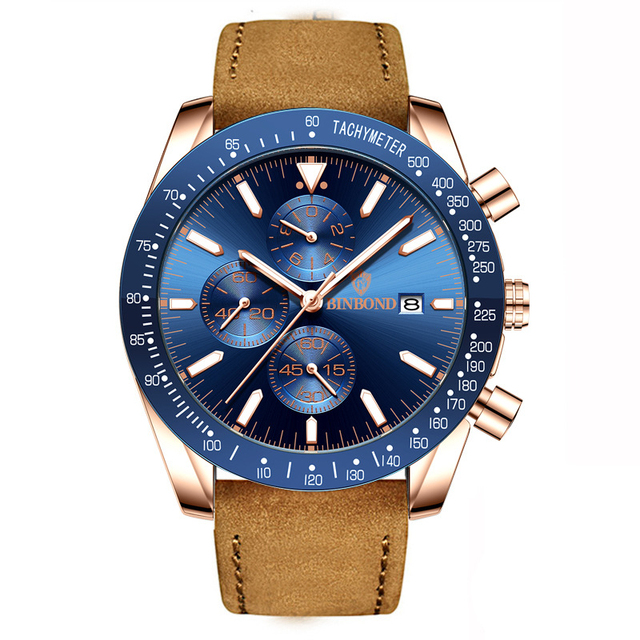 Montre Homme BINBOND Bracelet DAIM