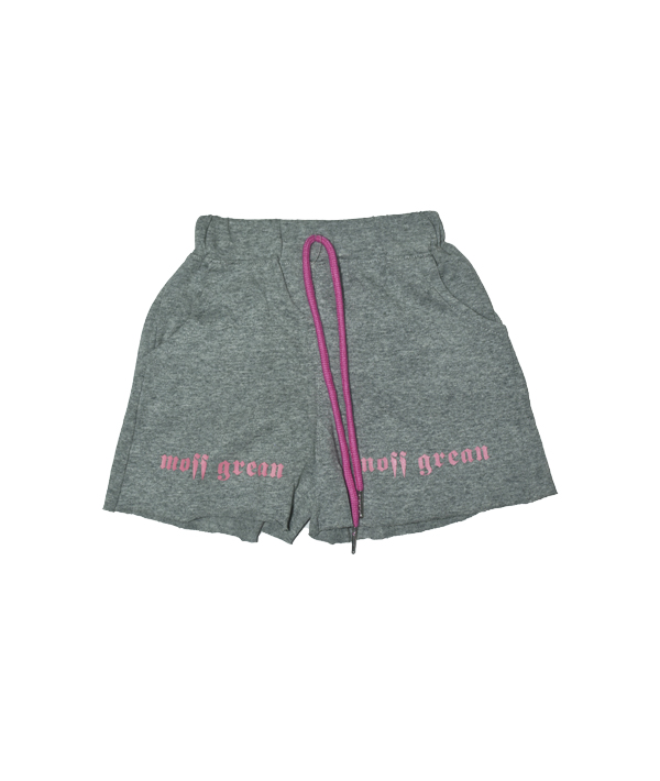 SHORT GRIS AVEC LE ROSE POUR FILLE MOFF GREAN