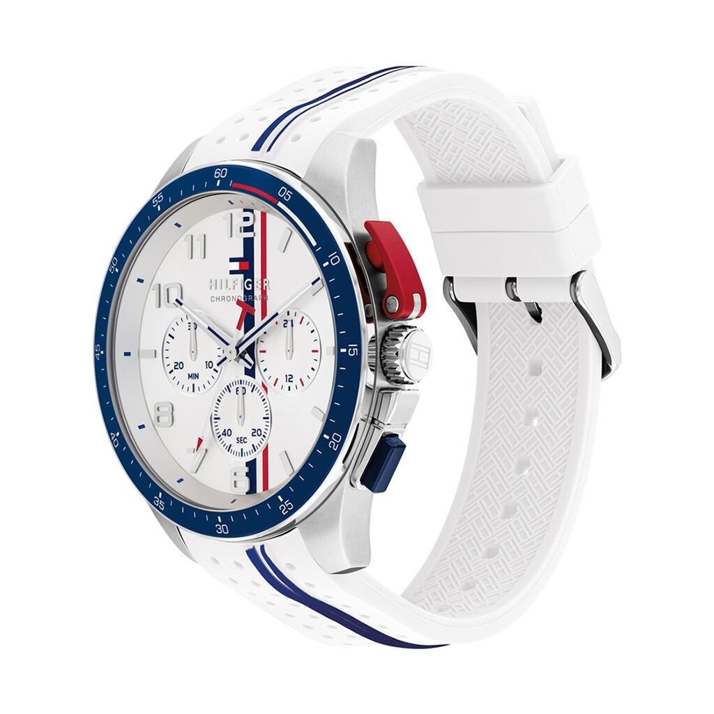 Montre Tommy Hilfiger Bank Blanc