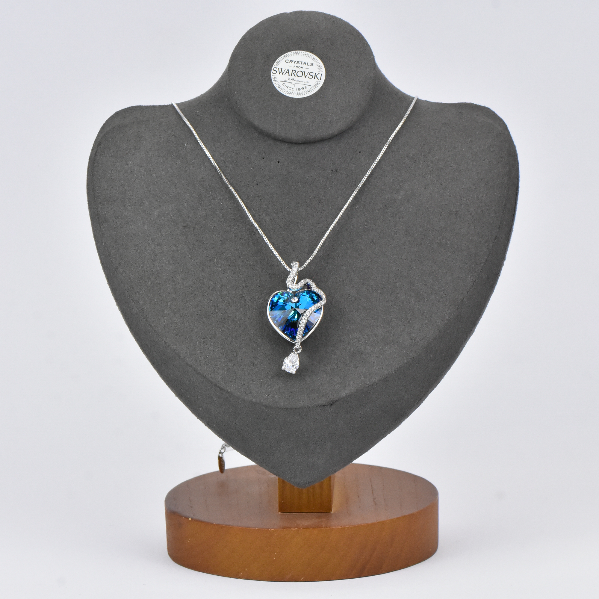 Ocean Blue Heart Pearl