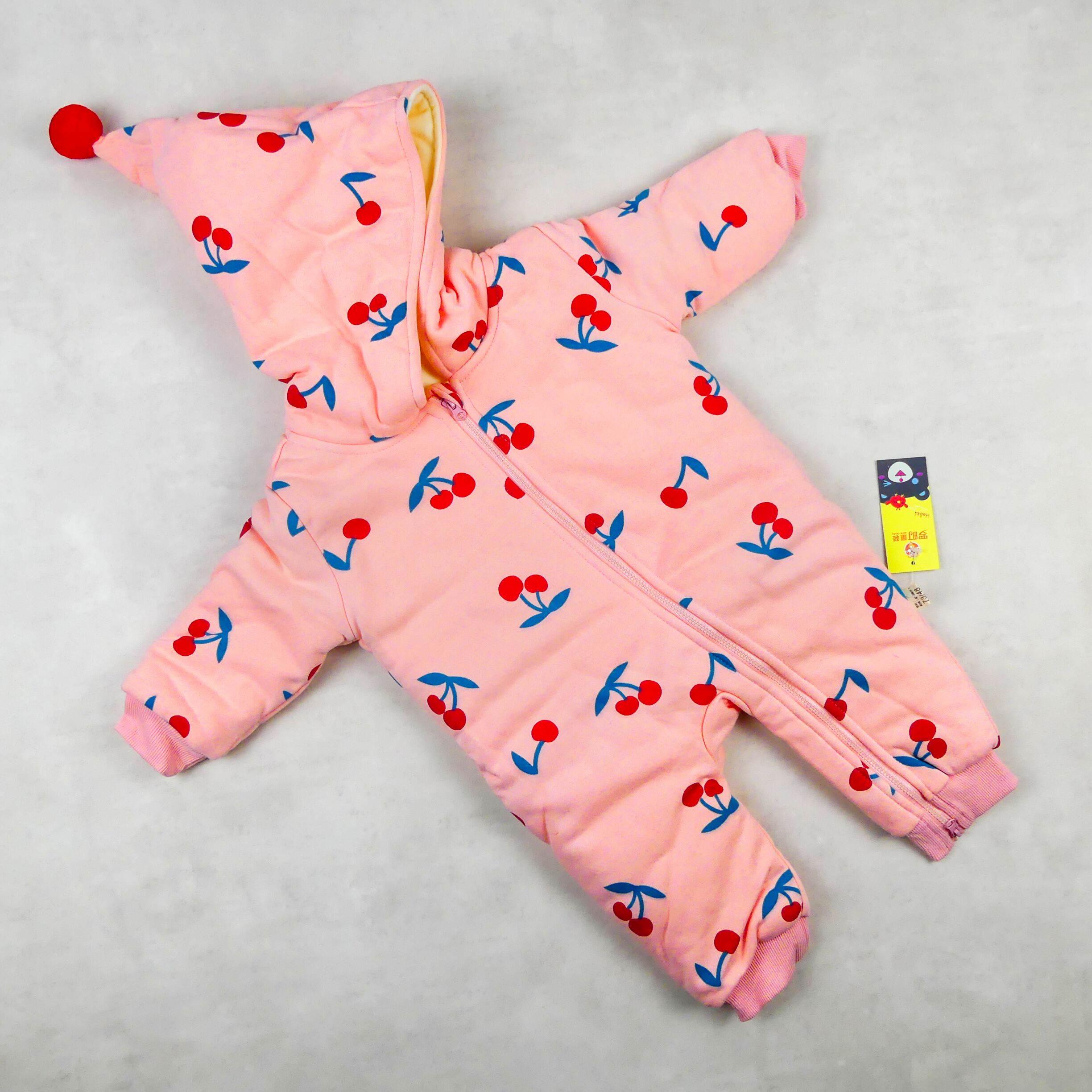 grenouillère ROSE CERISE