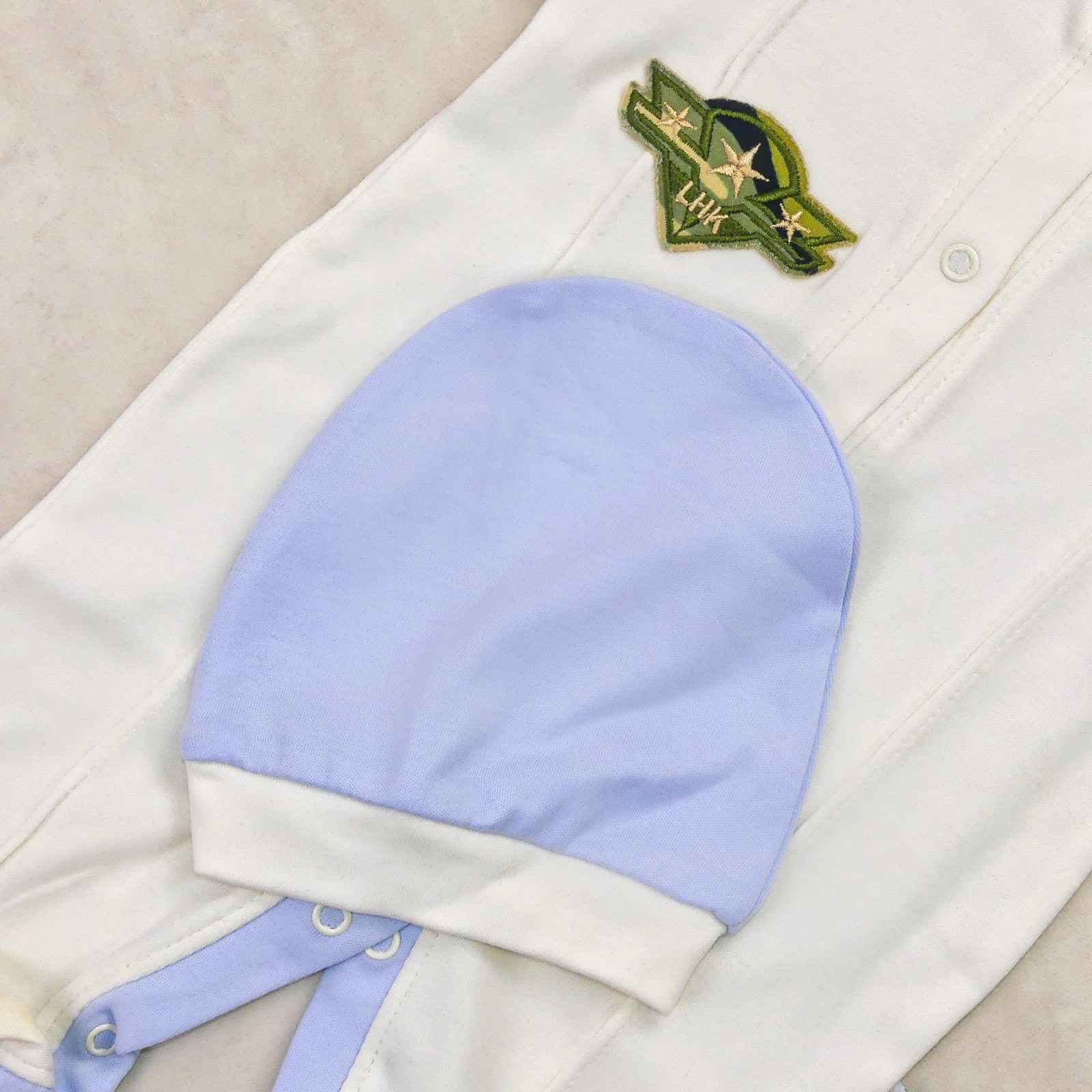 BABY PILLOT BLANC BLEUE A