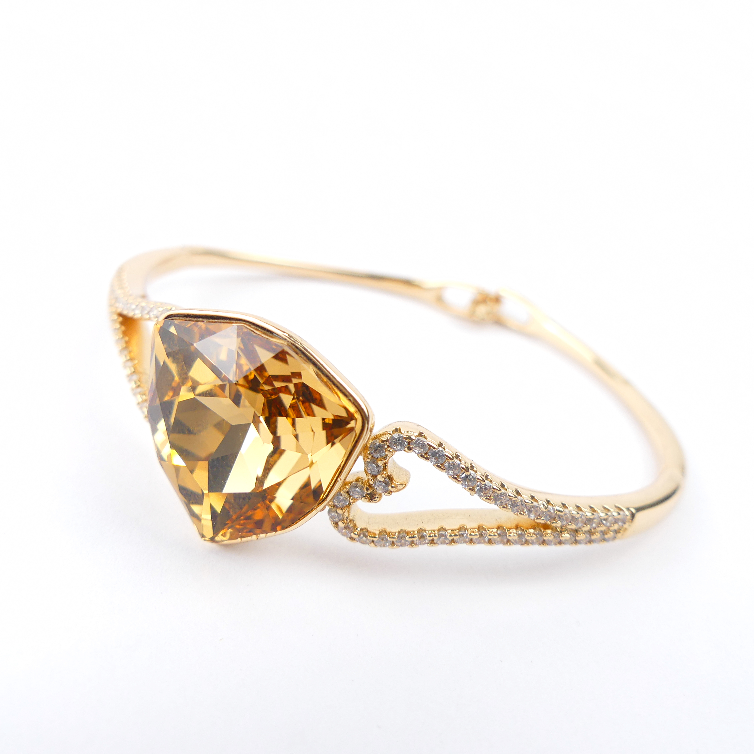 Bracelet triangle miel