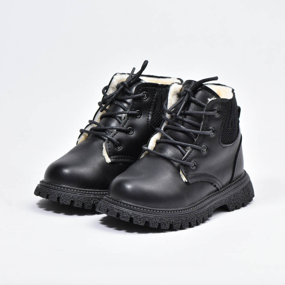 Bottes de neige Noir coordonnantes Enfants 