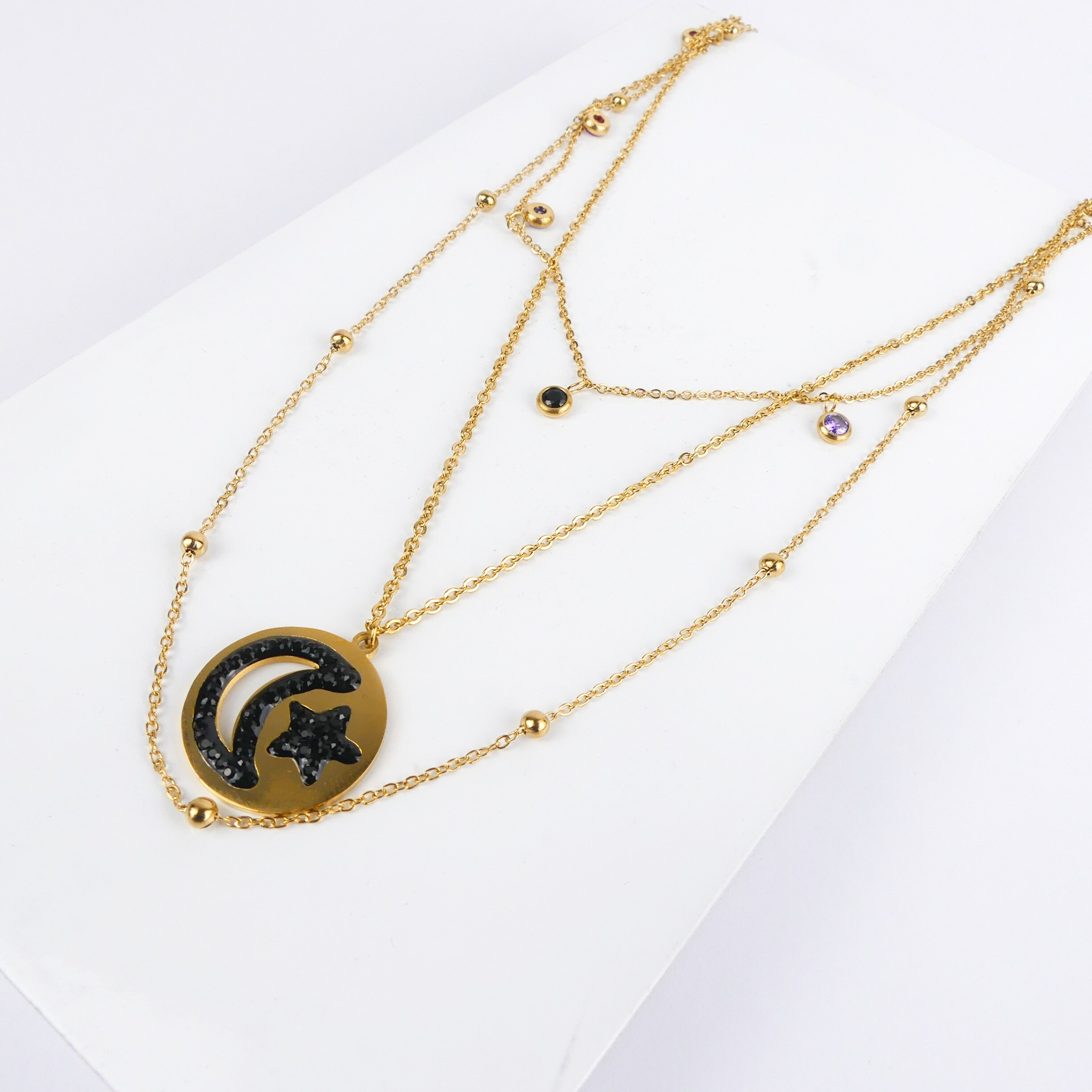 Collier Double Chaine N°62