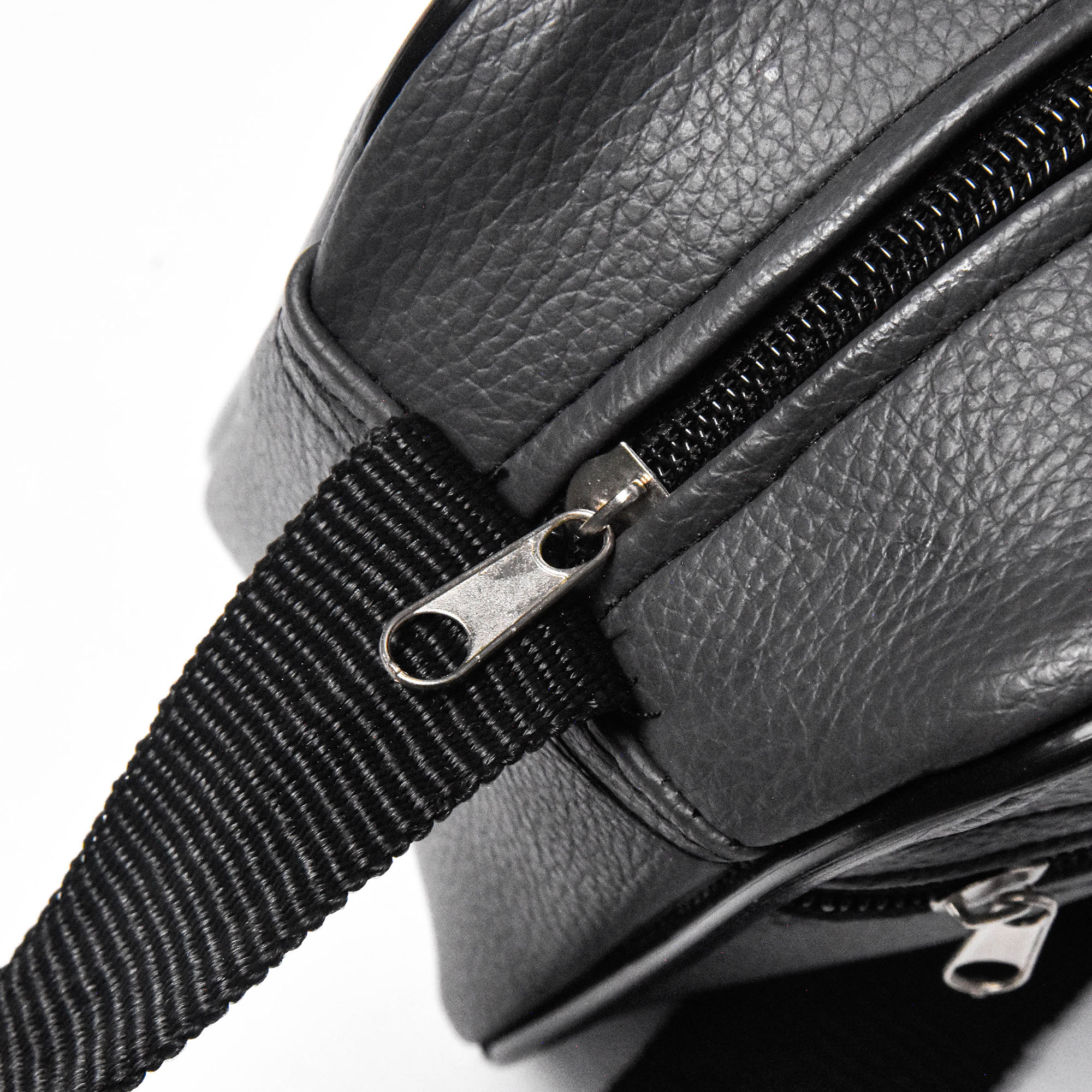 Sac Bandoulière Urbain en Simili Cuir gris nardo