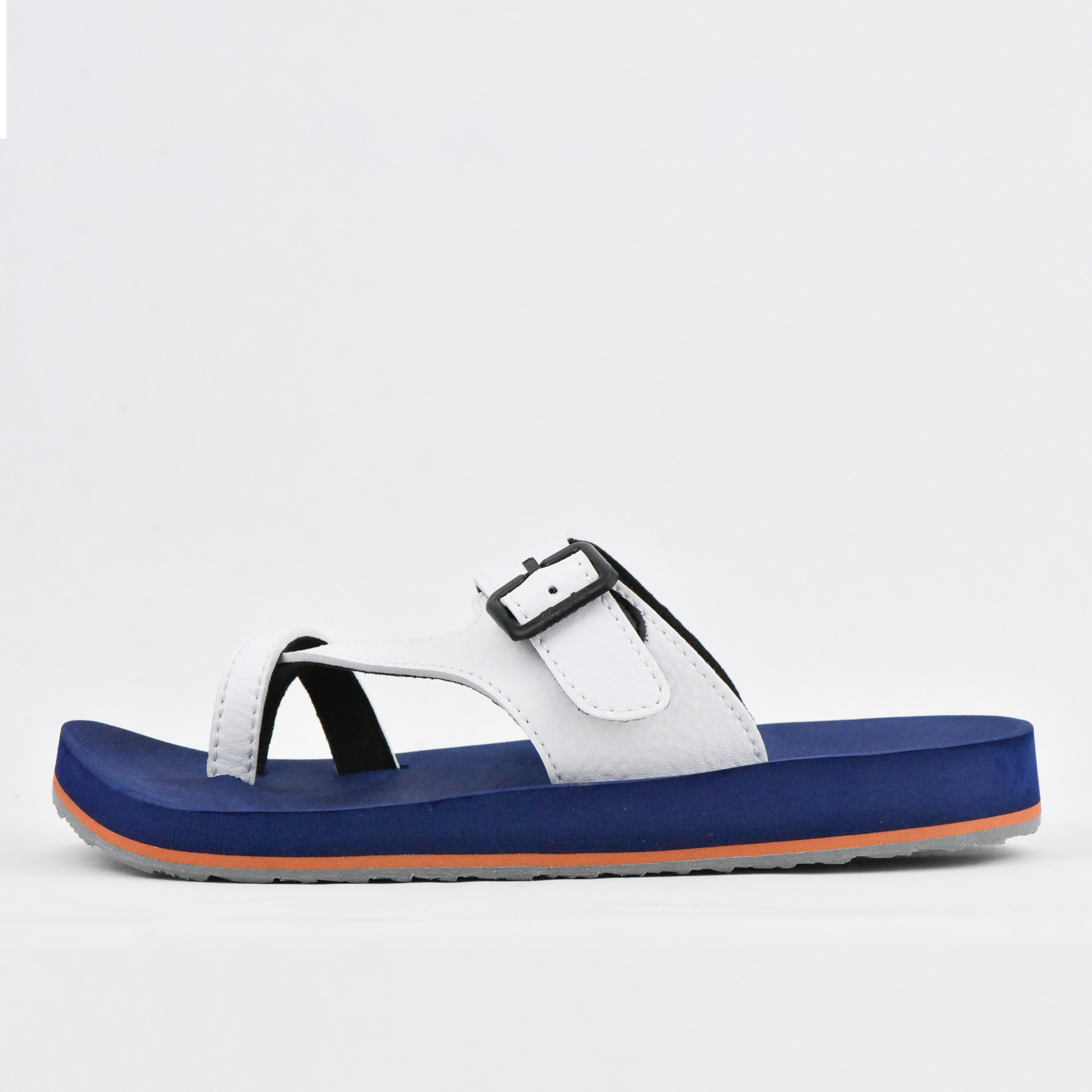 CLAQUETTE AA51M WHITE-NAVY BLUE KITO