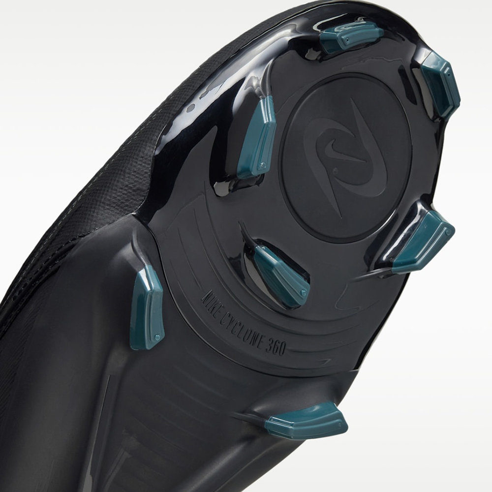 Nike Phantom GX 2 Academy Firm Ground Cleats  Black/Deep Jungle 