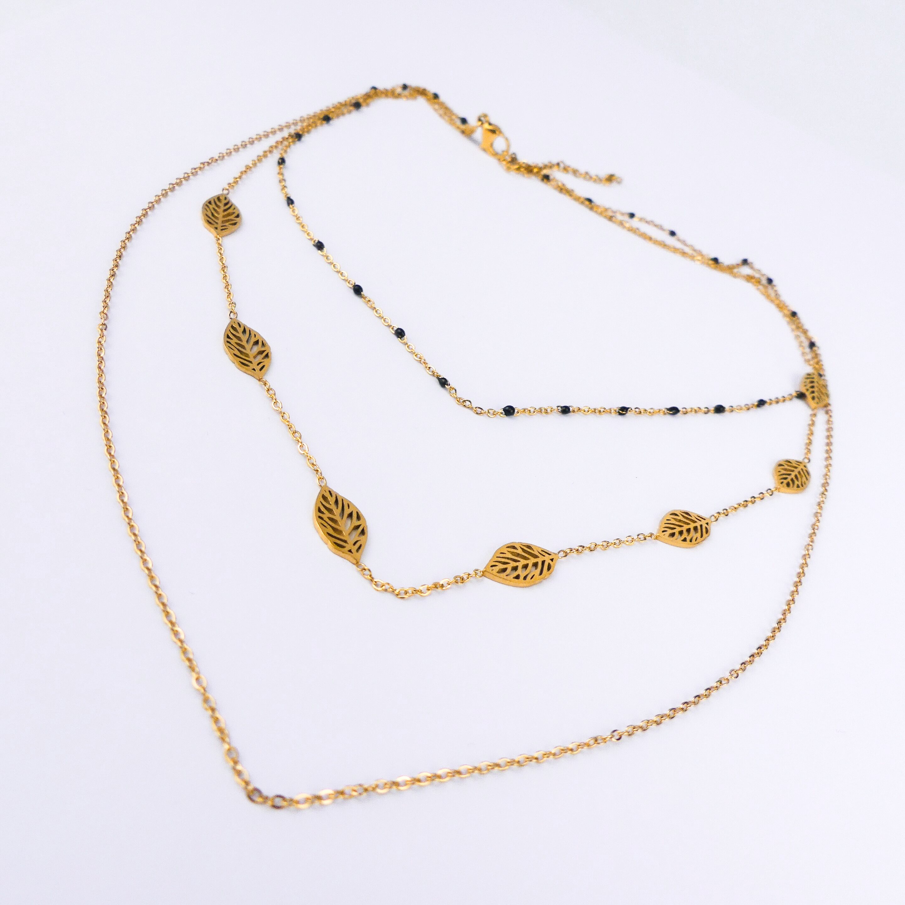 collier triple chaine N67