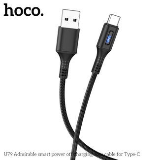 Cable HoCo U79 admirable smart power off charging data cable for Type C
