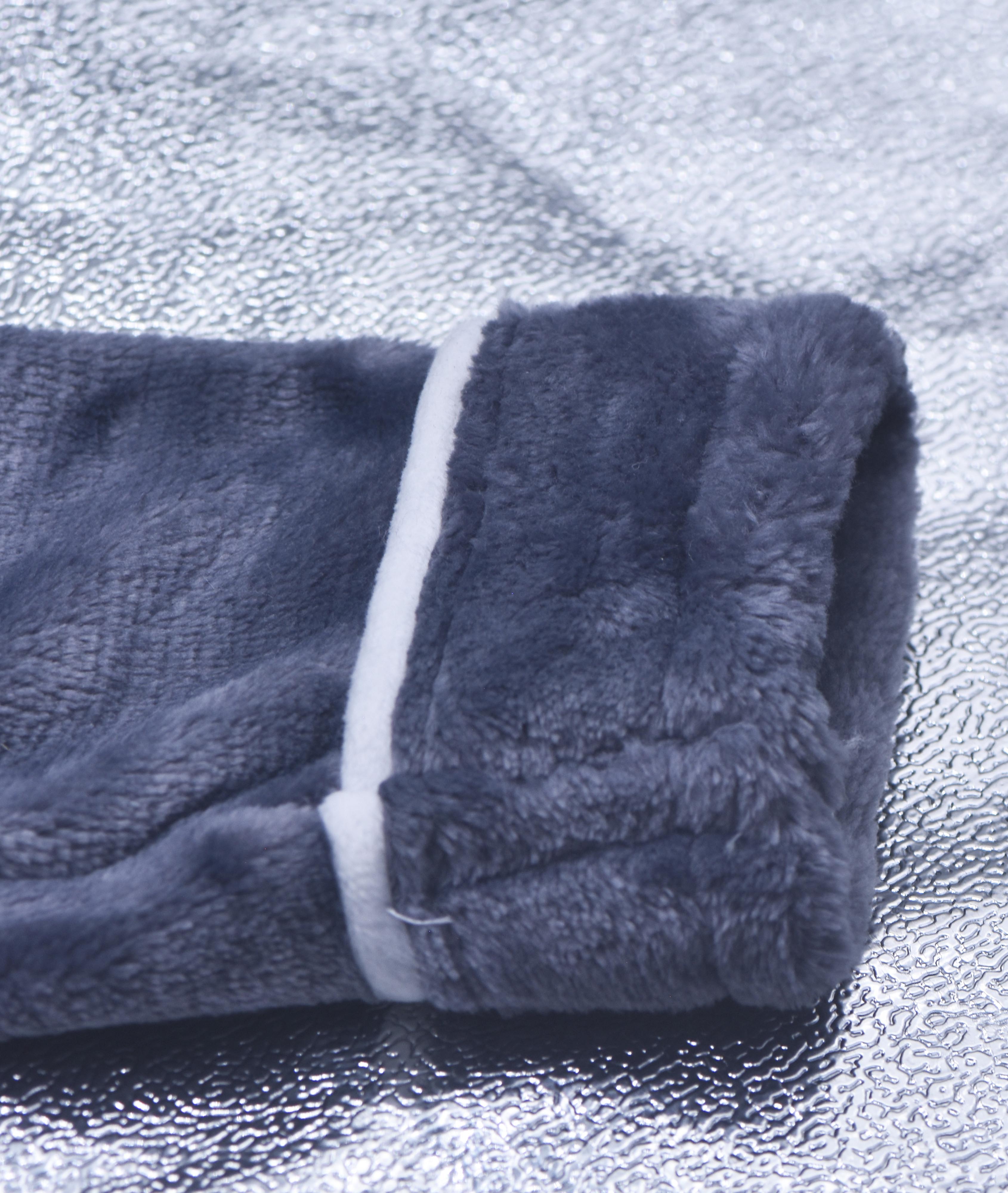 pyjama fourrure gris - yipinfu-