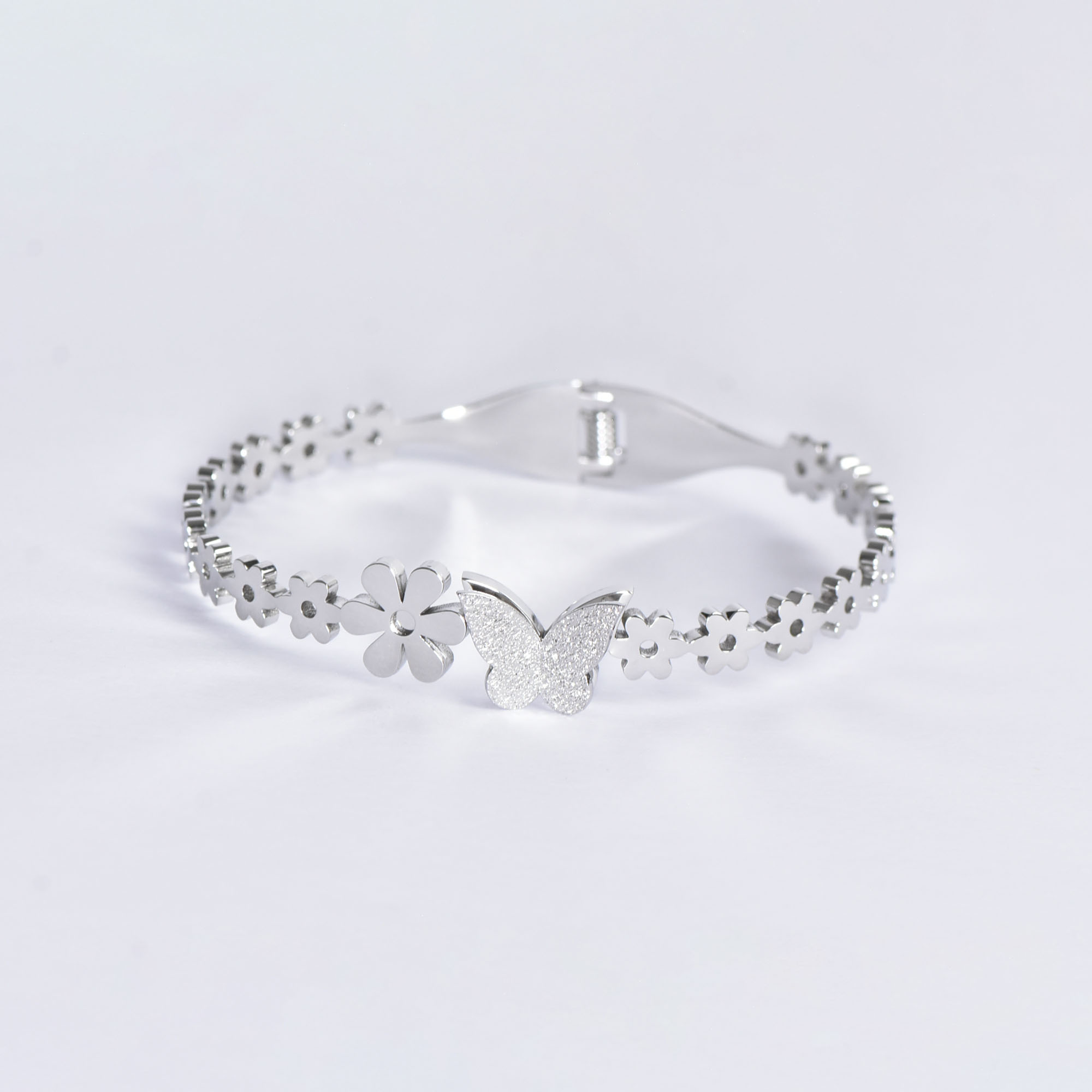 BRACELET PAPILLION-ROSE