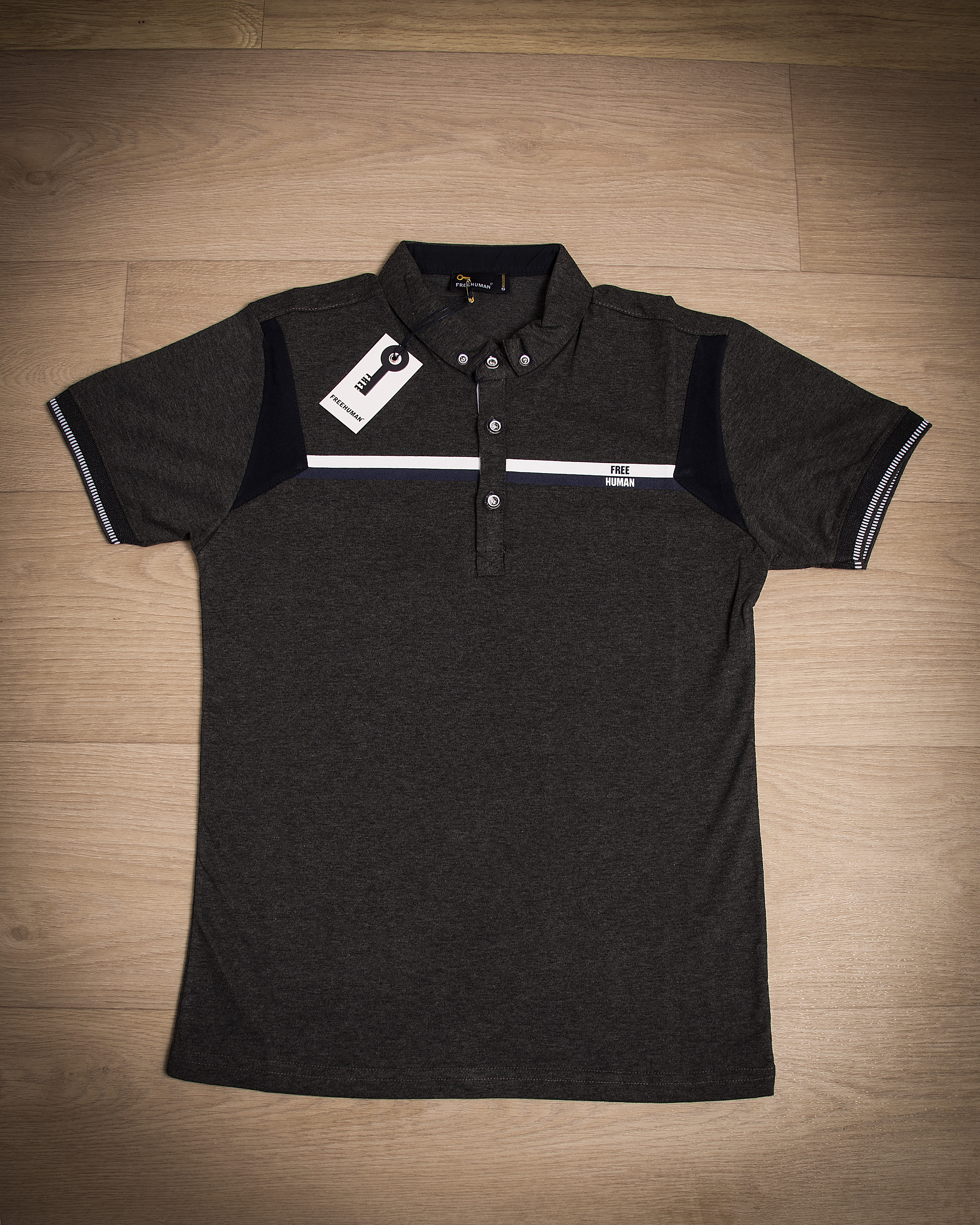 T-Shirt POLO GRIS