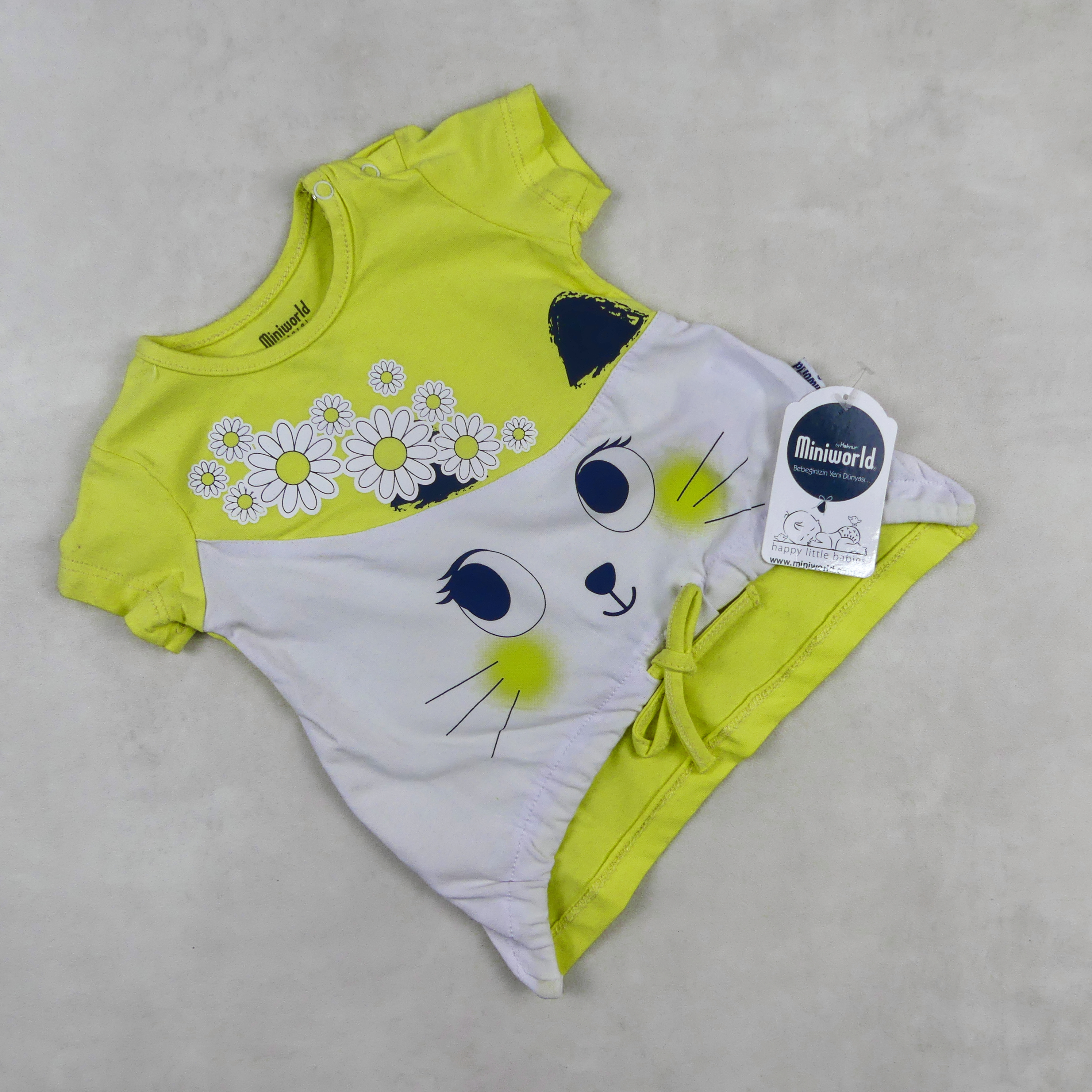 ENSEMBLE MINI WORLD JAUNE ET BLEU