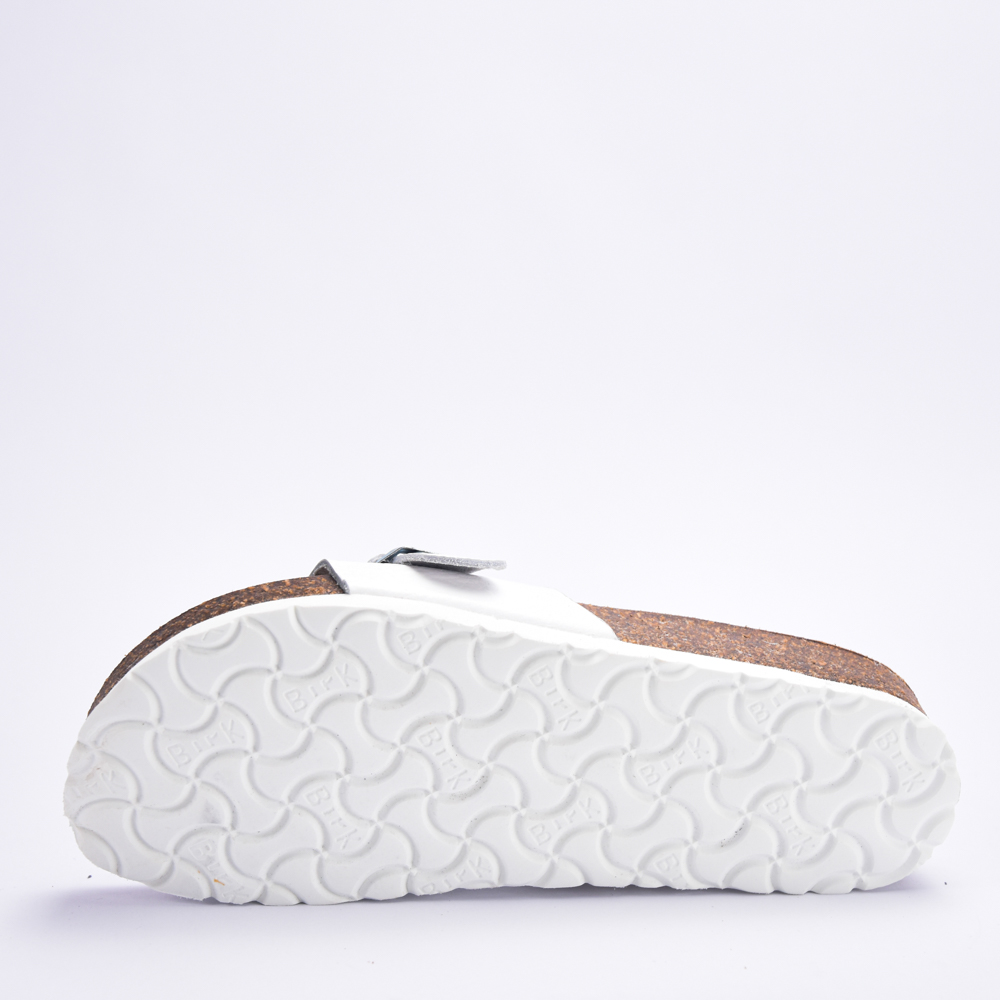  BIRKSBOT  CUIR BLANC