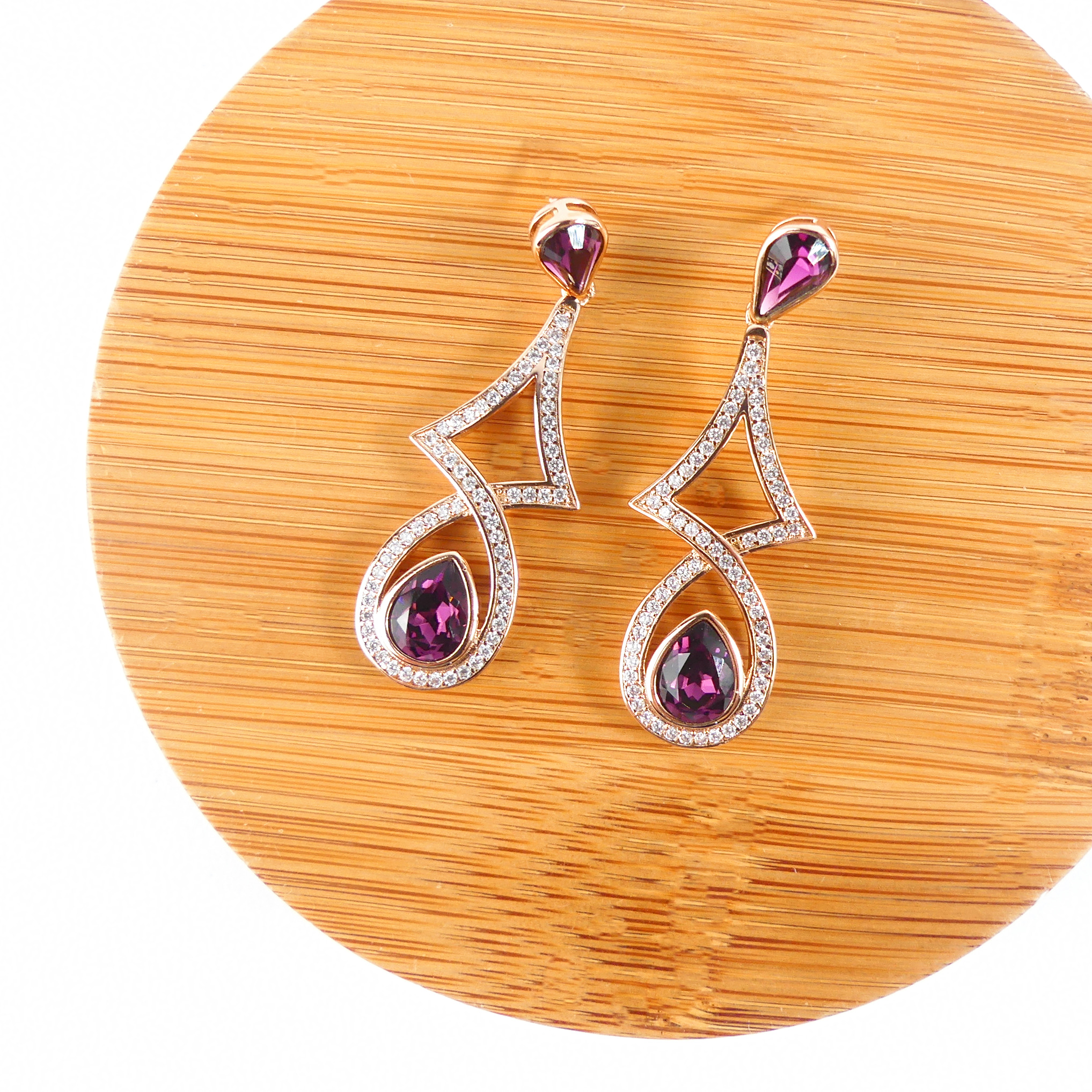 Boucles d'oreilles or couleur move
