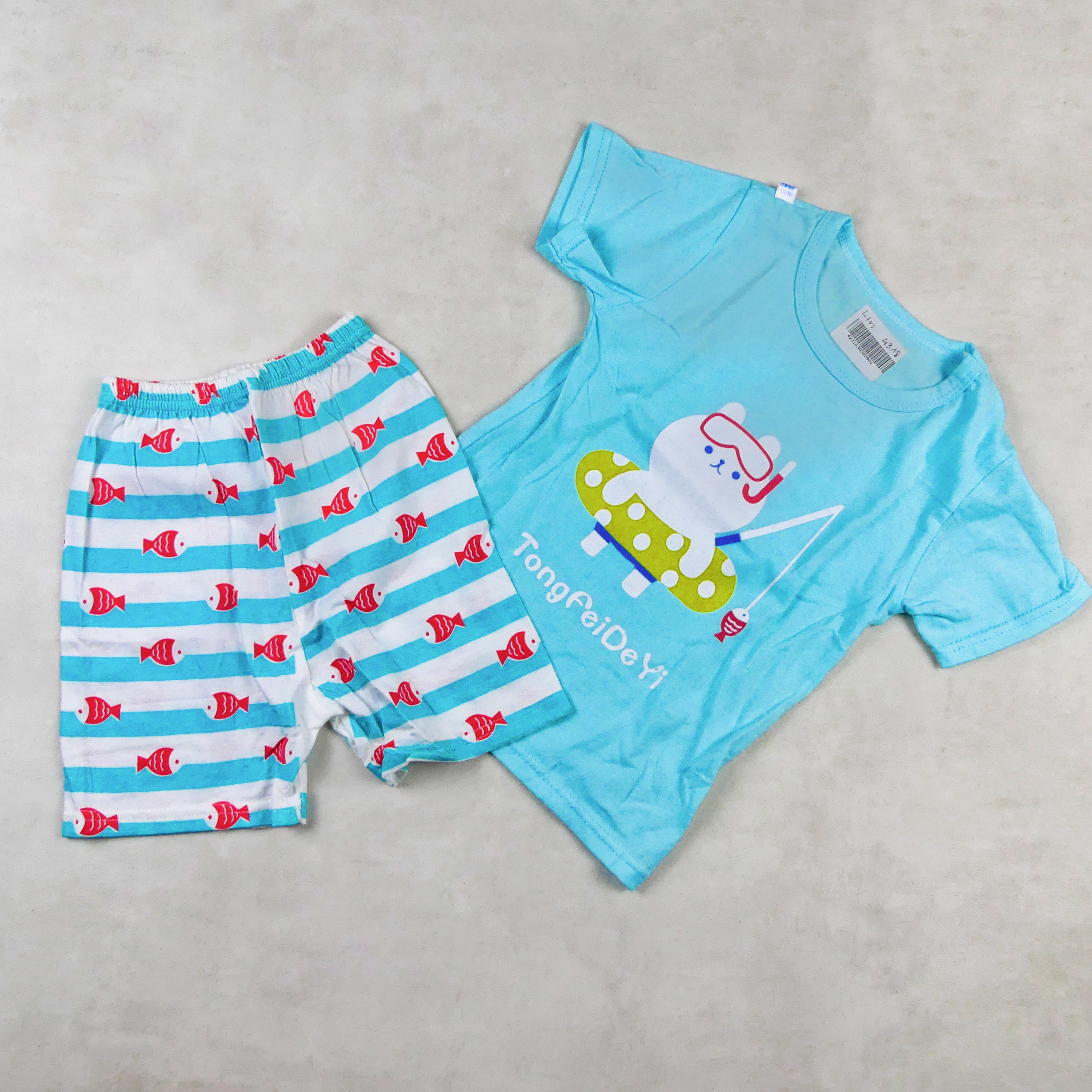 ENSEMBLE Bleu turquois -TONG  FEIDEYI -