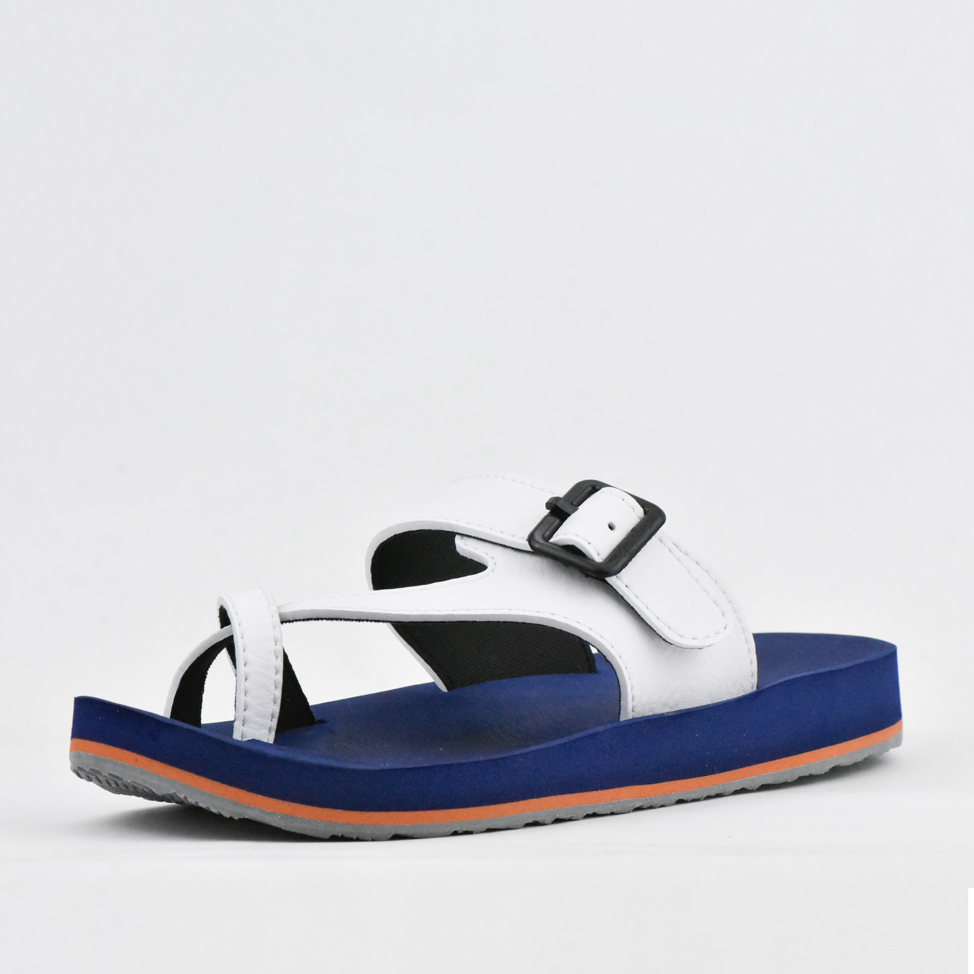 CLAQUETTE AA51M WHITE-NAVY BLUE KITO