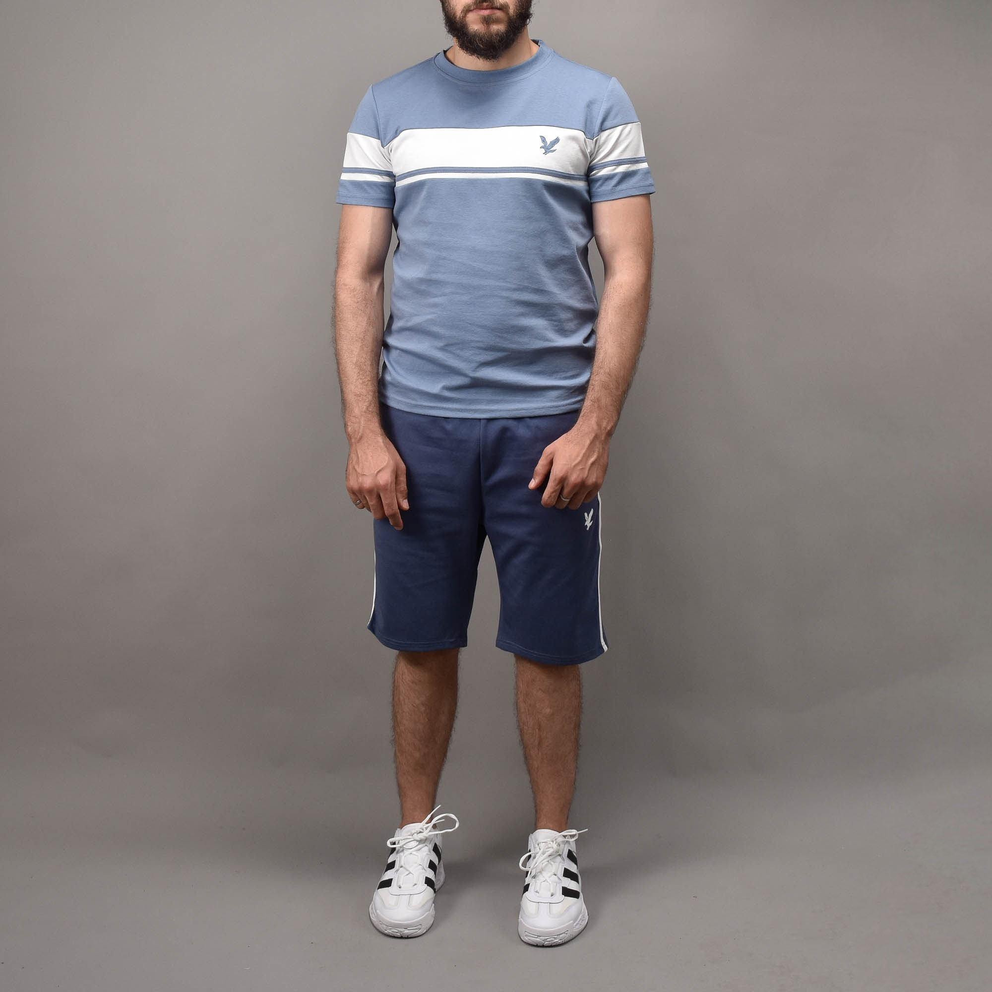 ENSEMBLE EAGLE BLEU BLANC