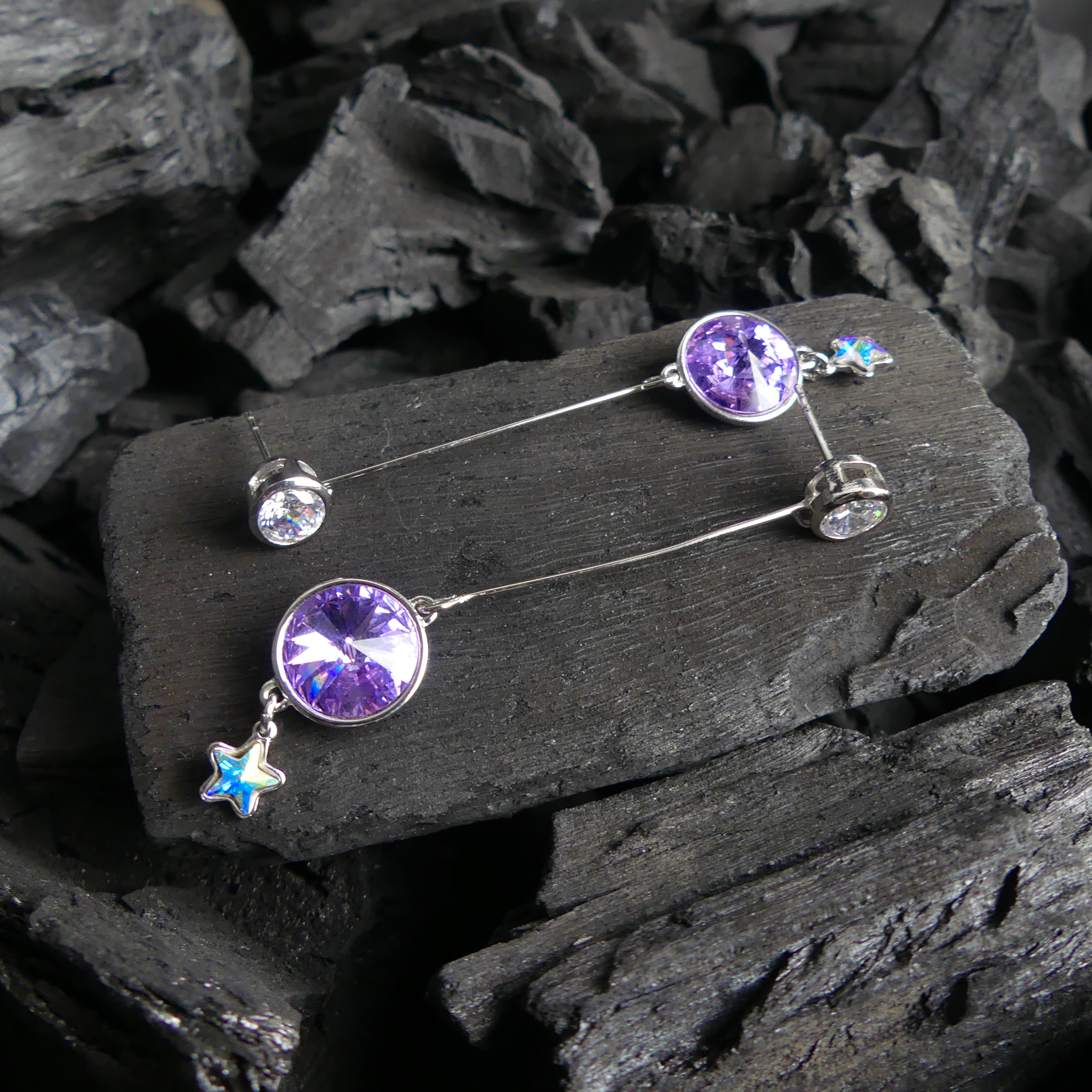 boucle d'oreille pendantes rond move