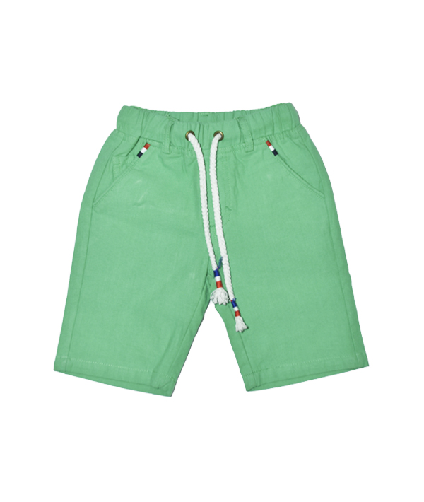 Short la toile vert