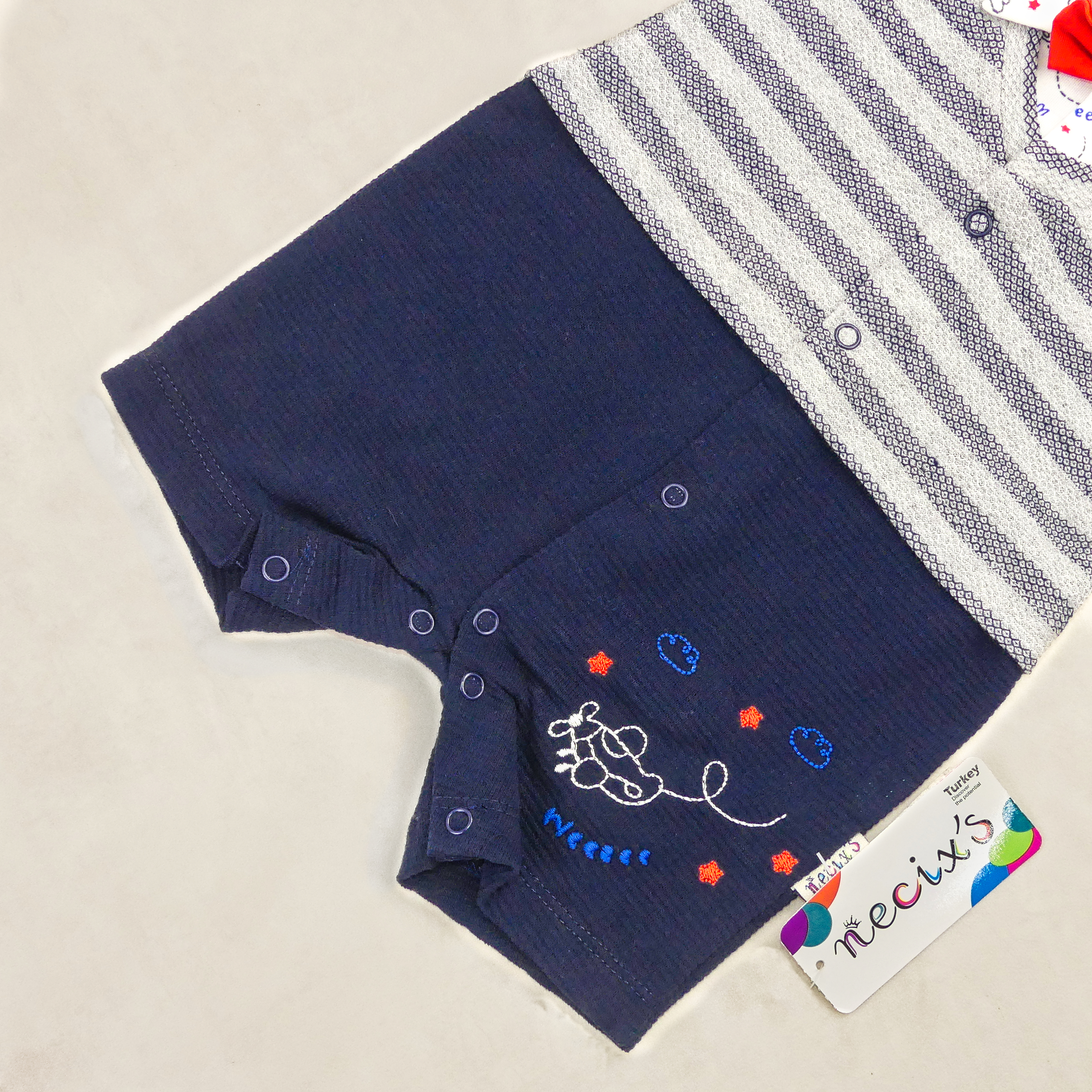 NECIX 1215 GRIS Pontalon bleu