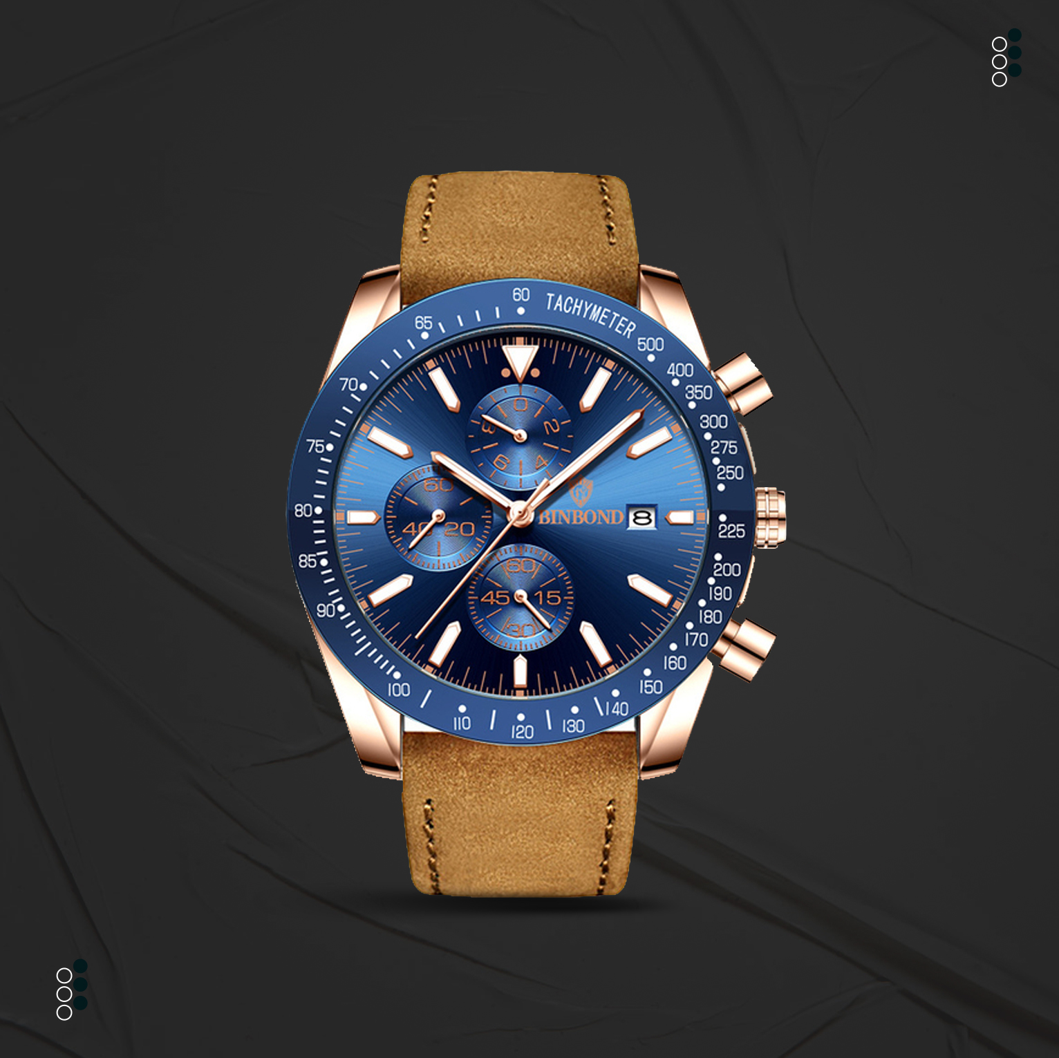 Montre Homme BINBOND Bracelet DAIM