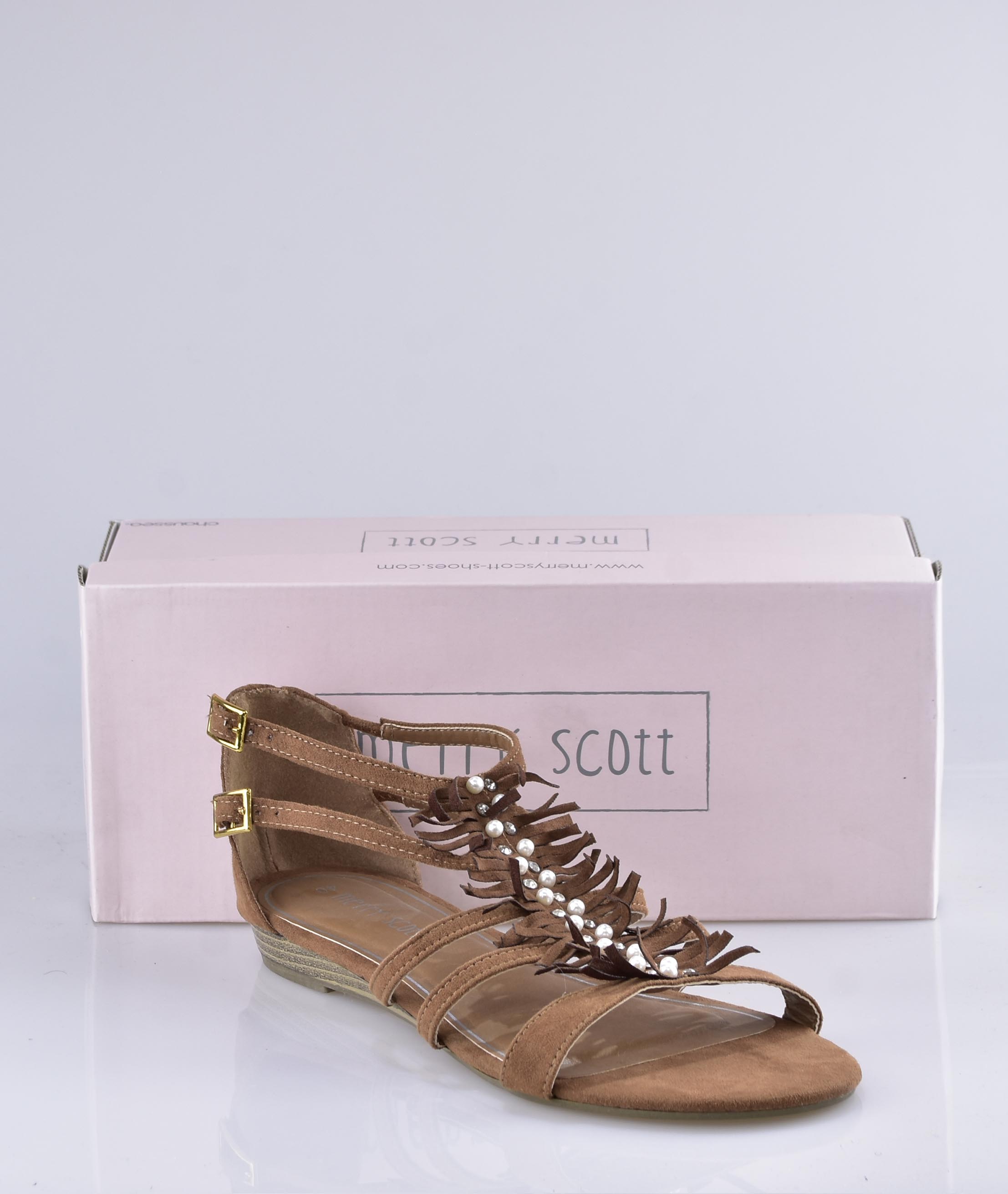 Sandale femme Merry Scott marron 81510230s