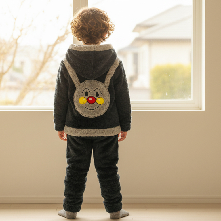 pyjama fourrure - motife smile 