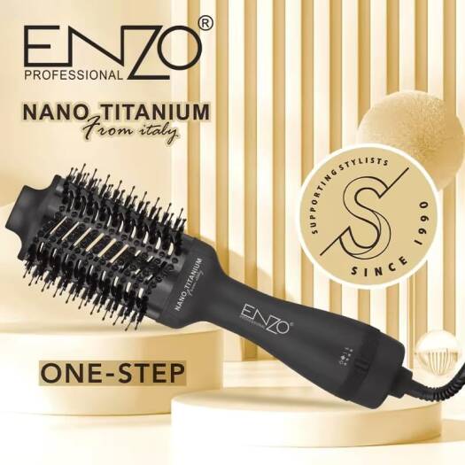 ENZO PROFESSIONAL Brosse Volumisante EN-6215 Professionnelle-1500watt