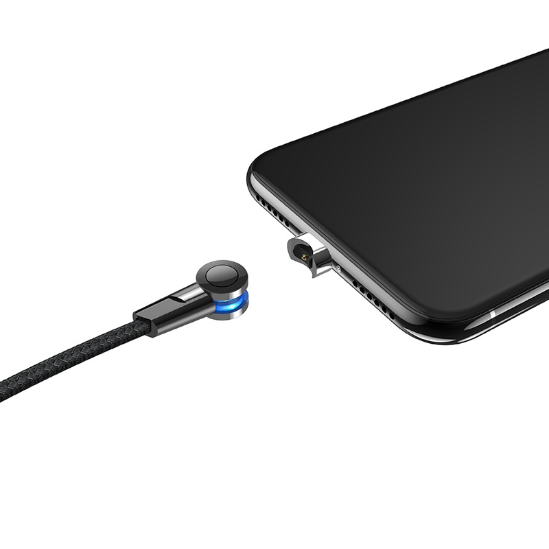 Câble USB vers fil de charge Lightning « S8 Magnetic »