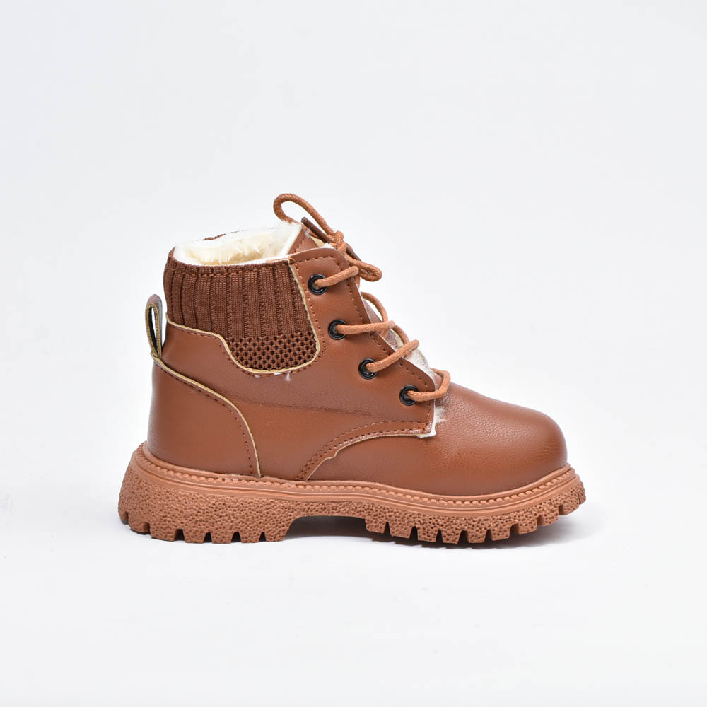 Bottes de neige Marron coordonnantes Enfants