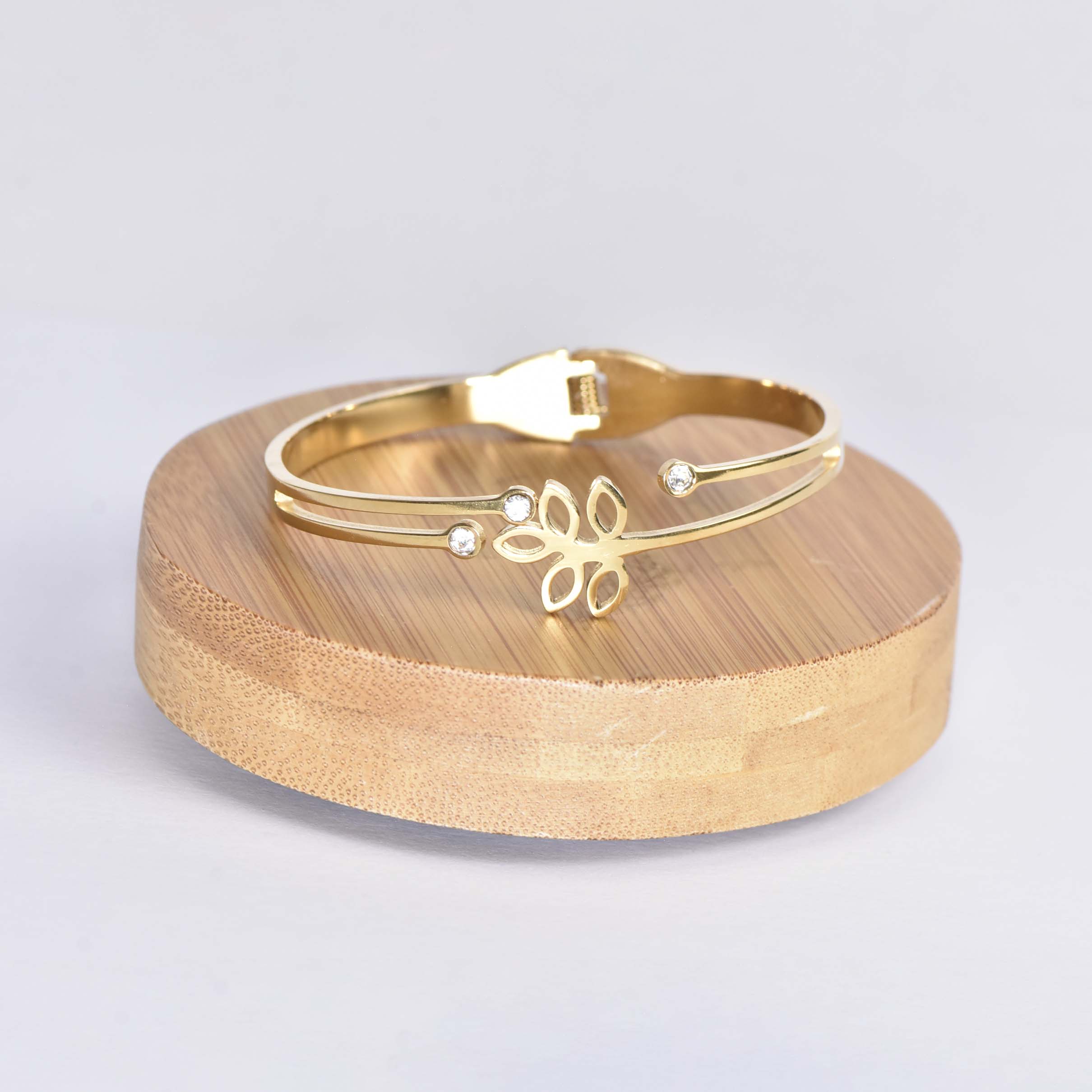 BRACELET FEUILLAGE ÉTOILÉ