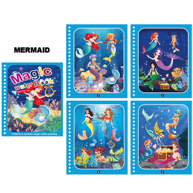 MAGIC WATER BOOK SIRENE