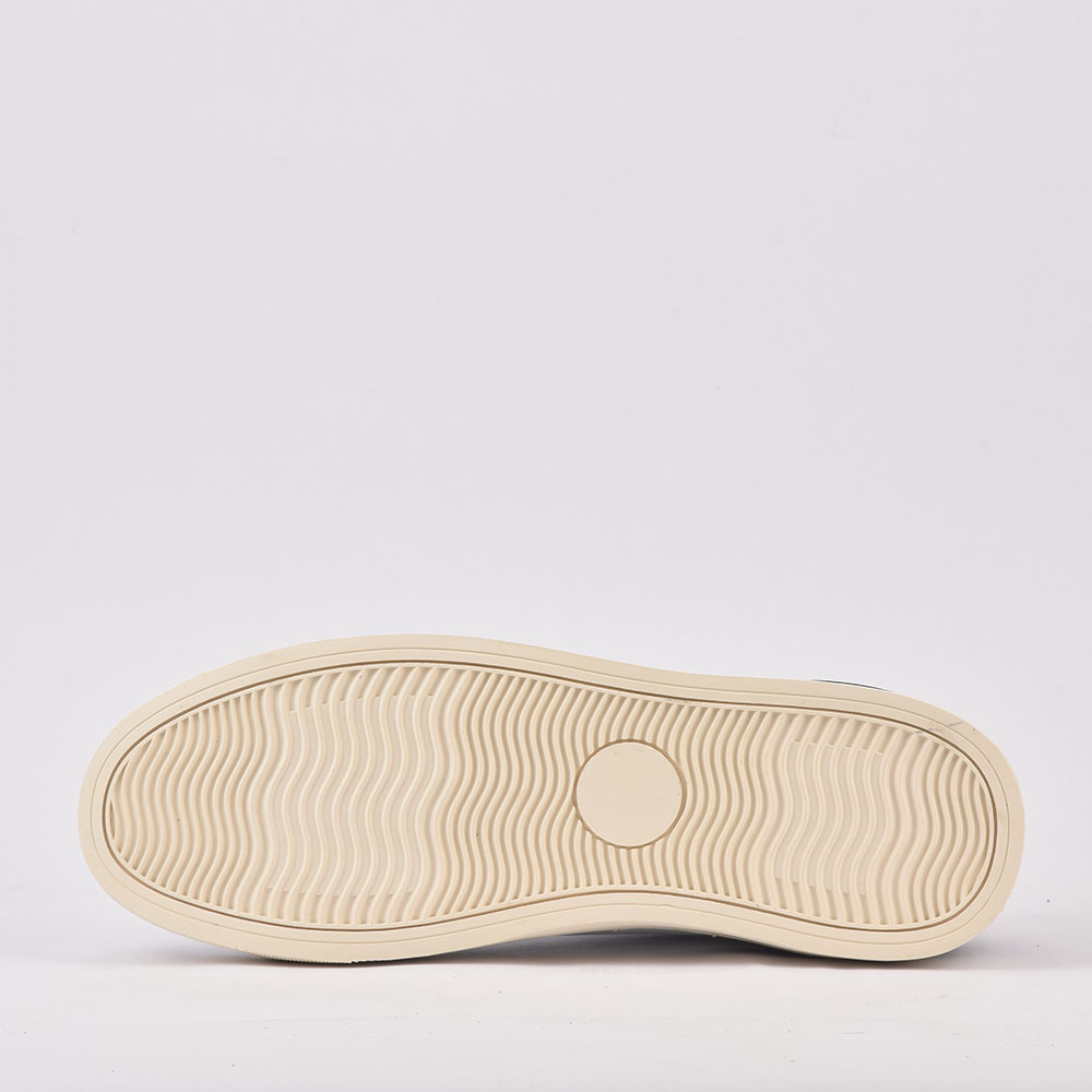 LA MARTINA SCARPA UOMO CALF - TAPE BIANCO - ROSSO  