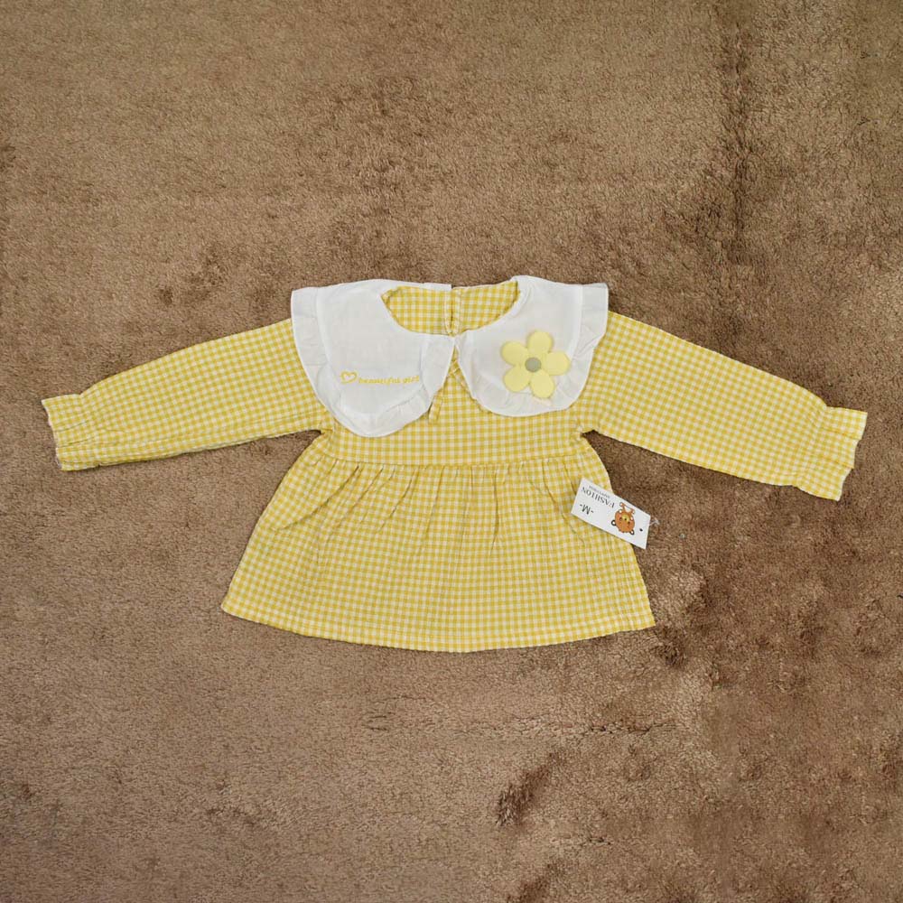 ENSEMBLE fleur 2 pieces  jaune