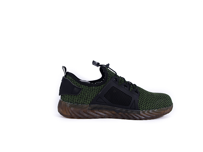 chaussures homme -stripes vert