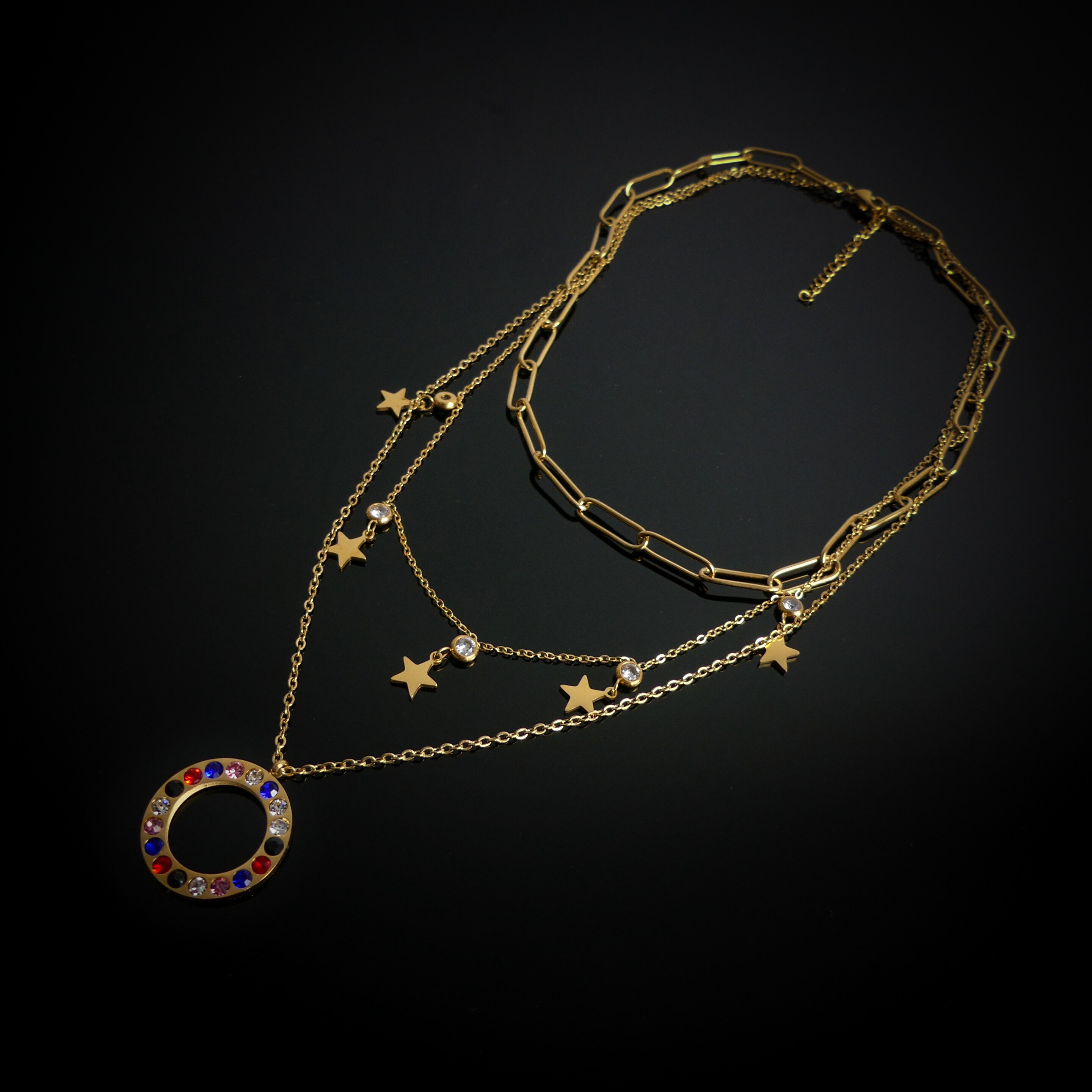 Collier Double Chaine N°58