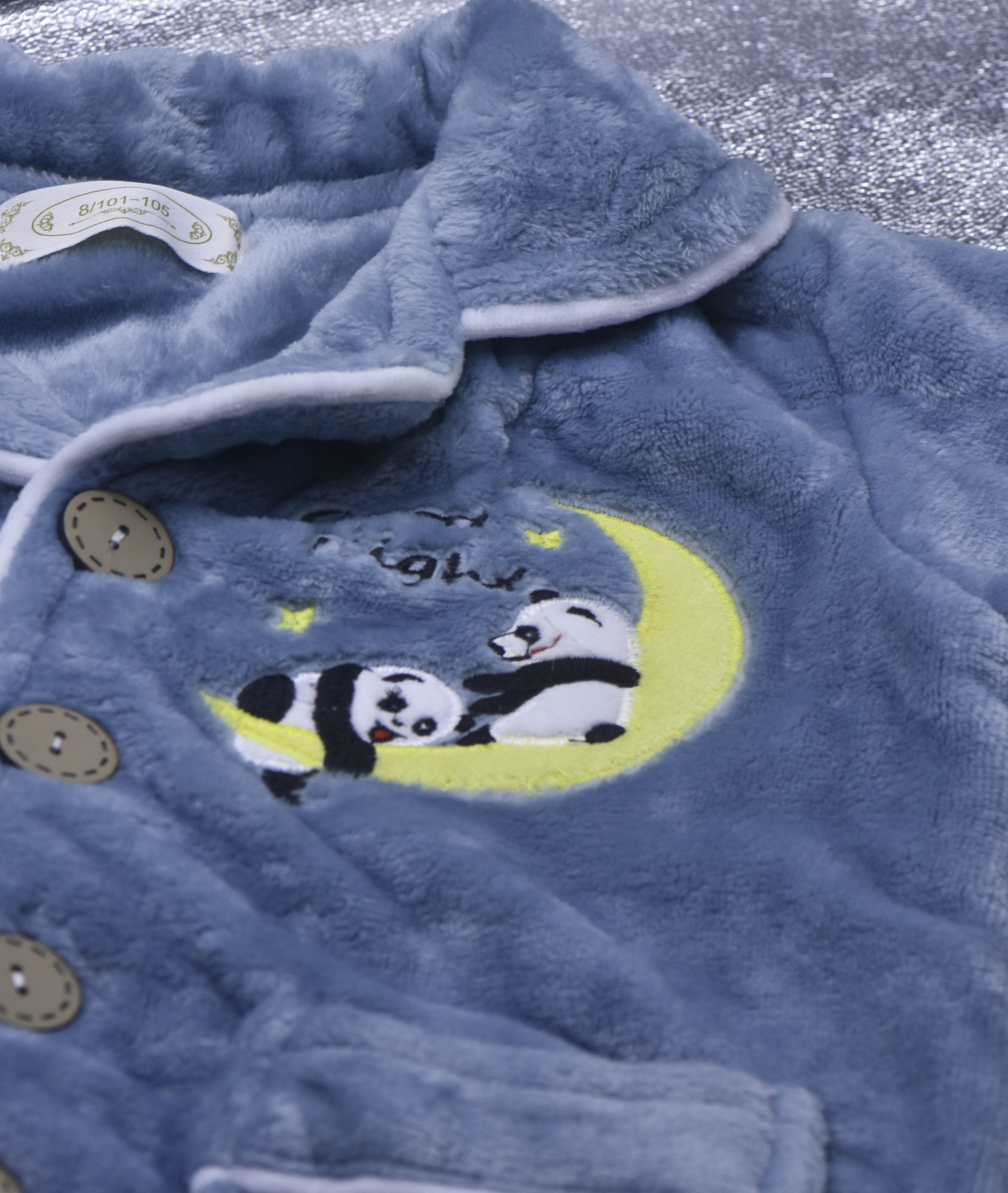 	pyjama bleu (good night panda )