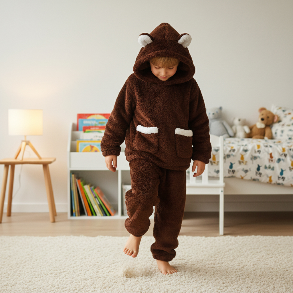 ENSEMBLE MARRON FONCE -NOUNURS