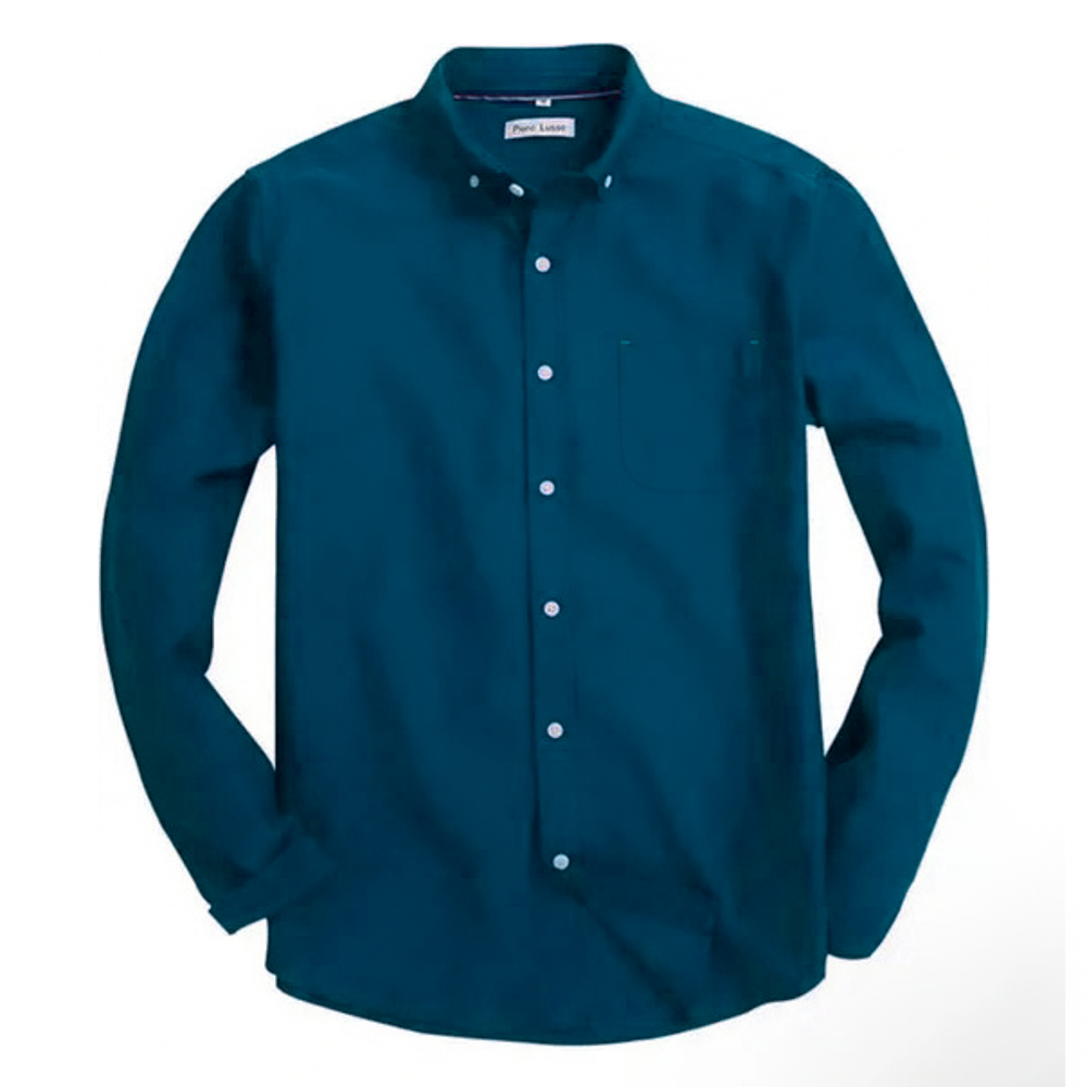 CHEMISE Bleu Pétrole