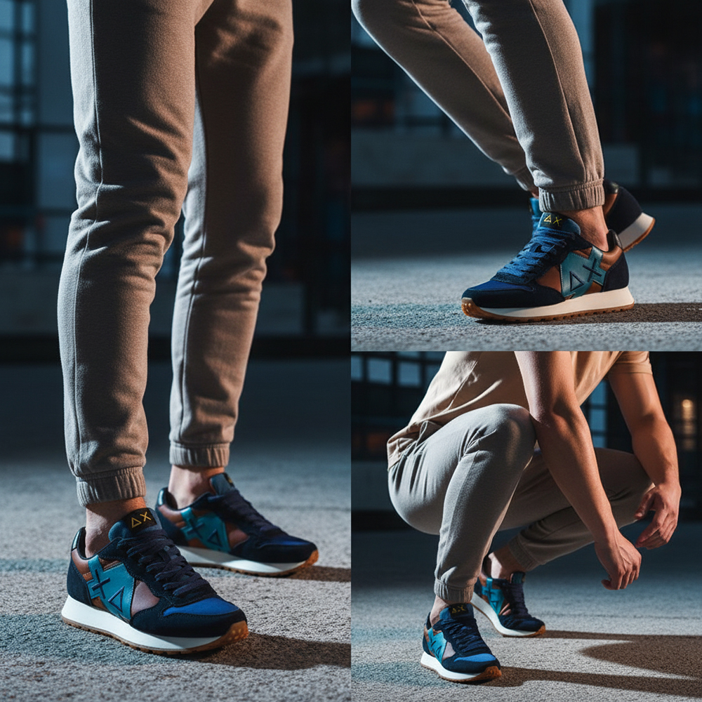 BASKET SUN68-JAKI BICOLOR-0736-