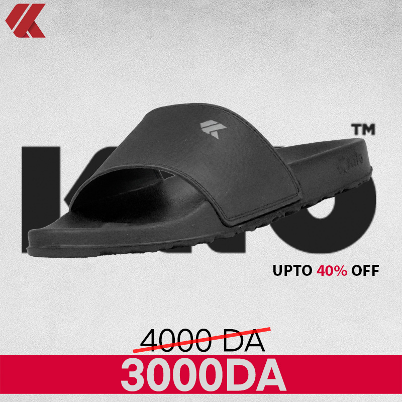 KITO CLAQUETTE AH14M BLACK